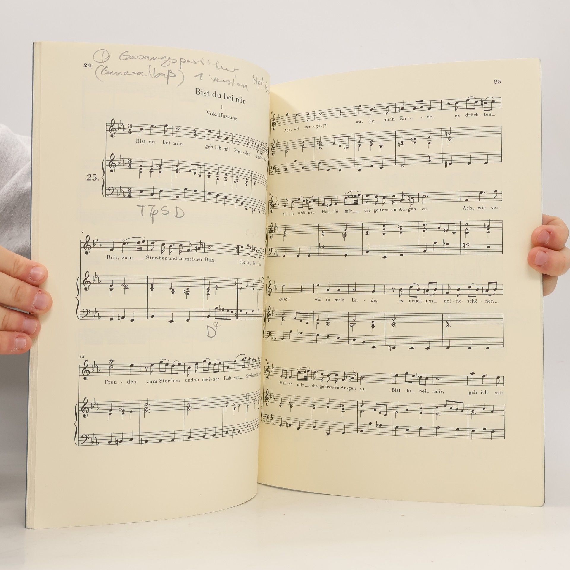 Johann Sebastian Bach Notenbüchlein für Anna Magdalena Bach