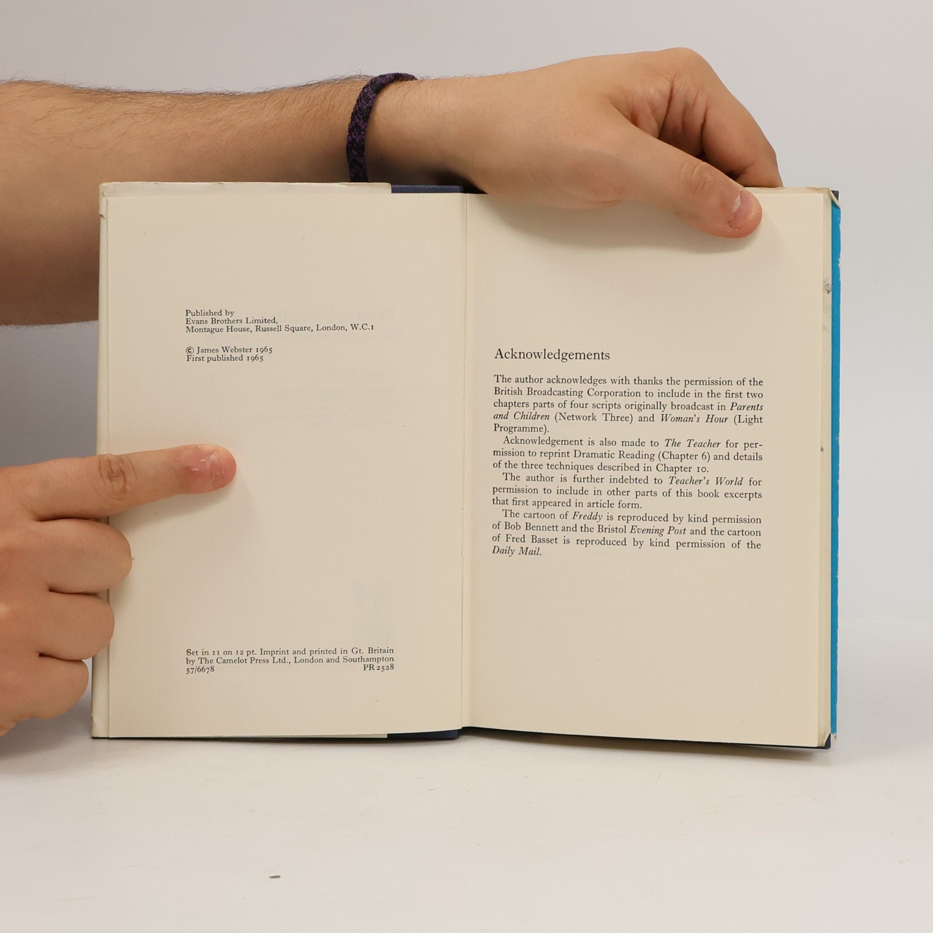 James Webster Practical Reading