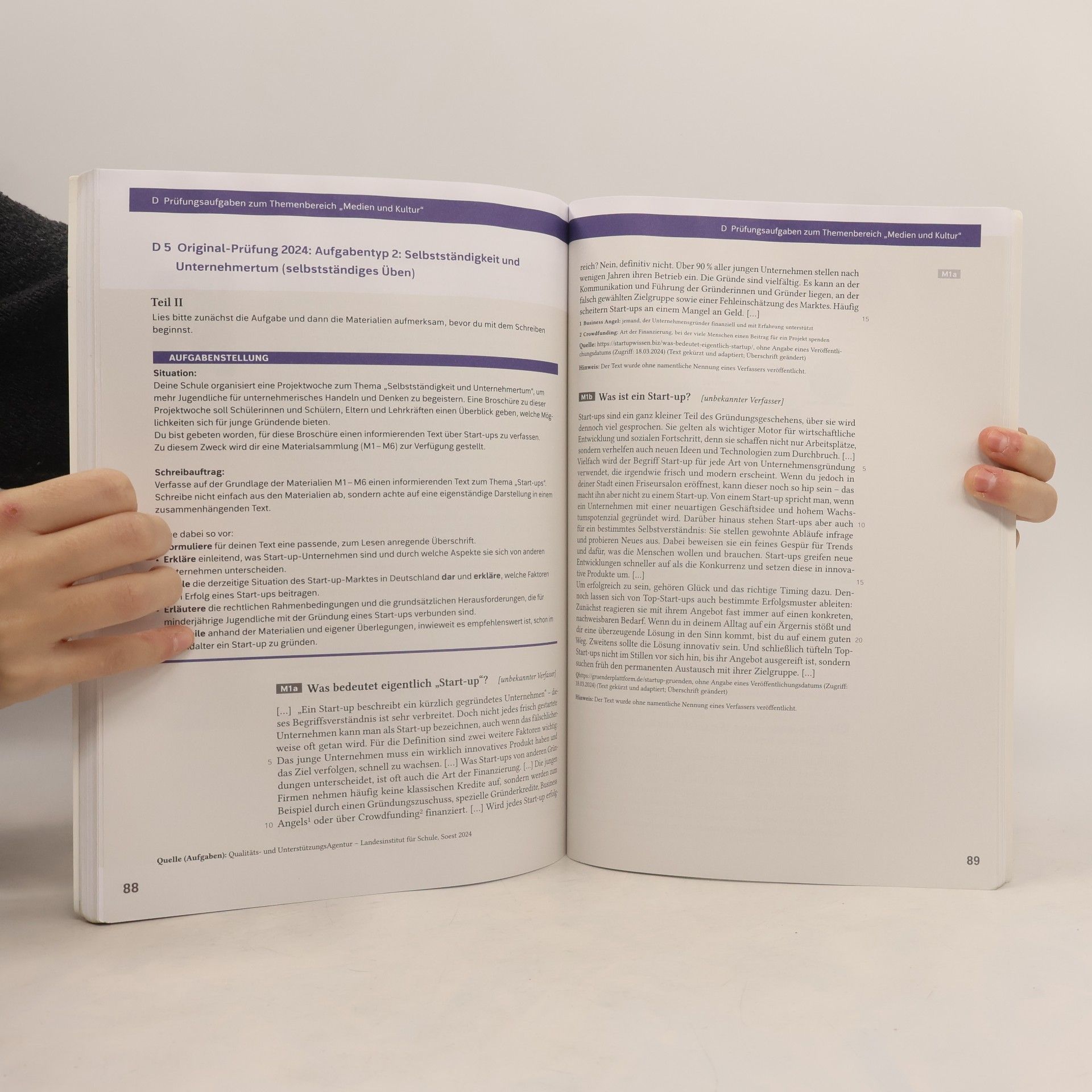 Andrea Heinrichs FiNALE - Prüfungstraining Mittlerer Schulabschluss Nordrhein-Westfalen: Deutsch 2026 Arbeitsbuch mit Lösungsheft
