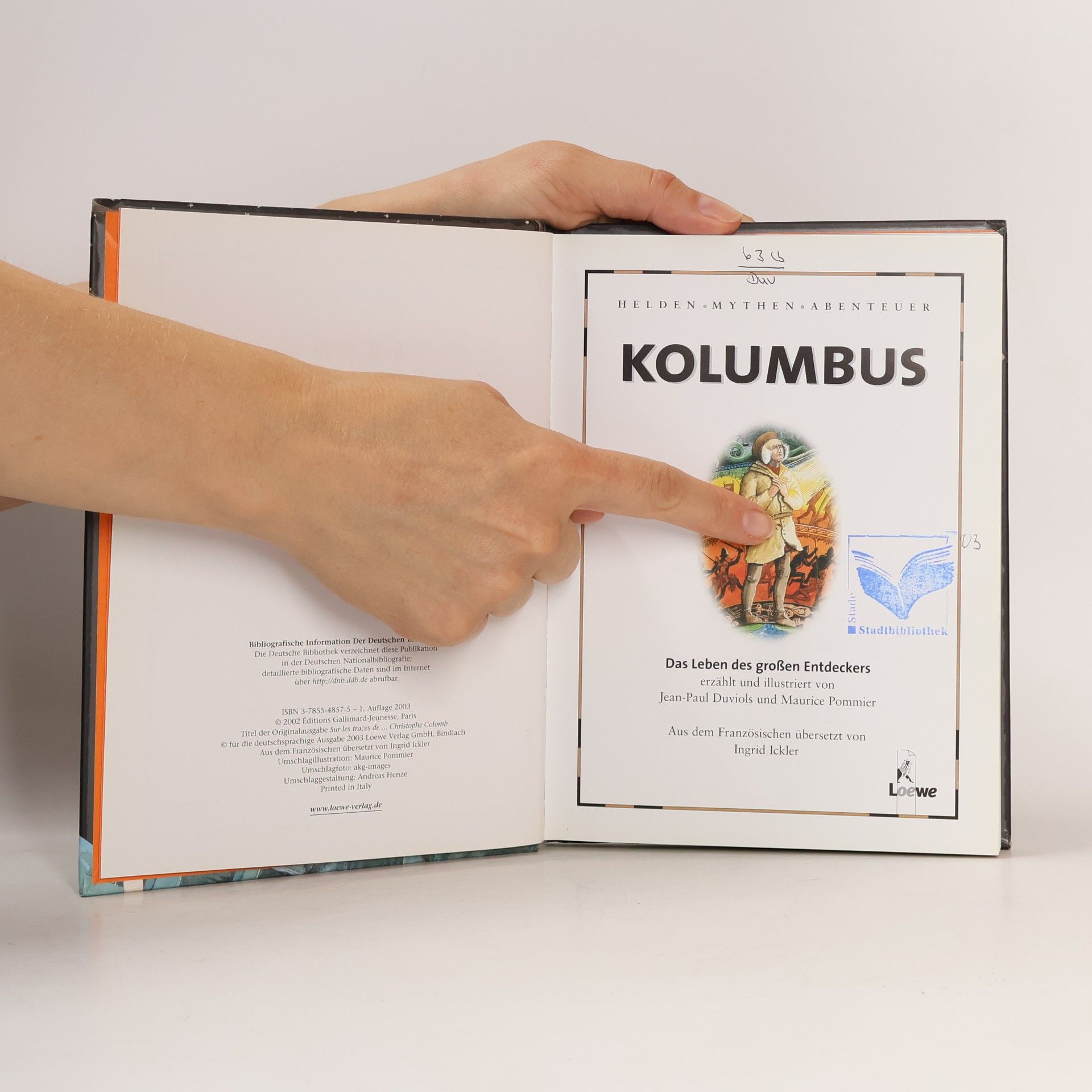 Jean-Paul Duviols Kolumbus