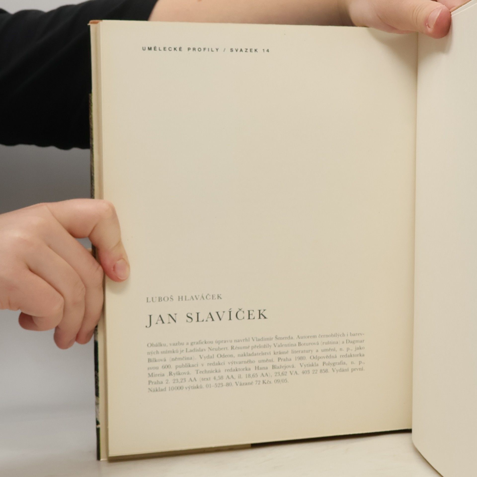 Lubos Hlavácek Jan Slavíček