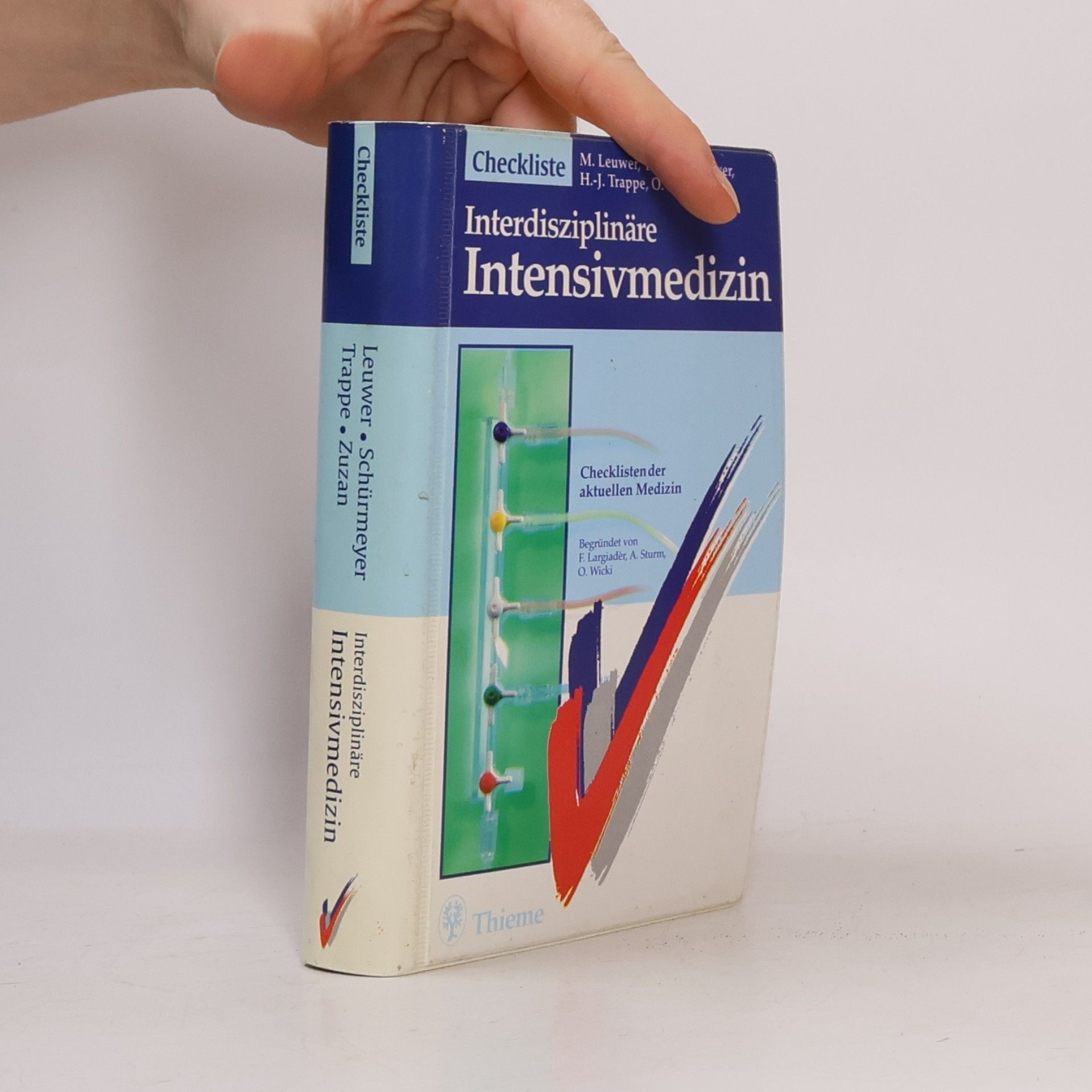 Martin Leuwer Checkliste interdisziplinäre Intensivmedizin