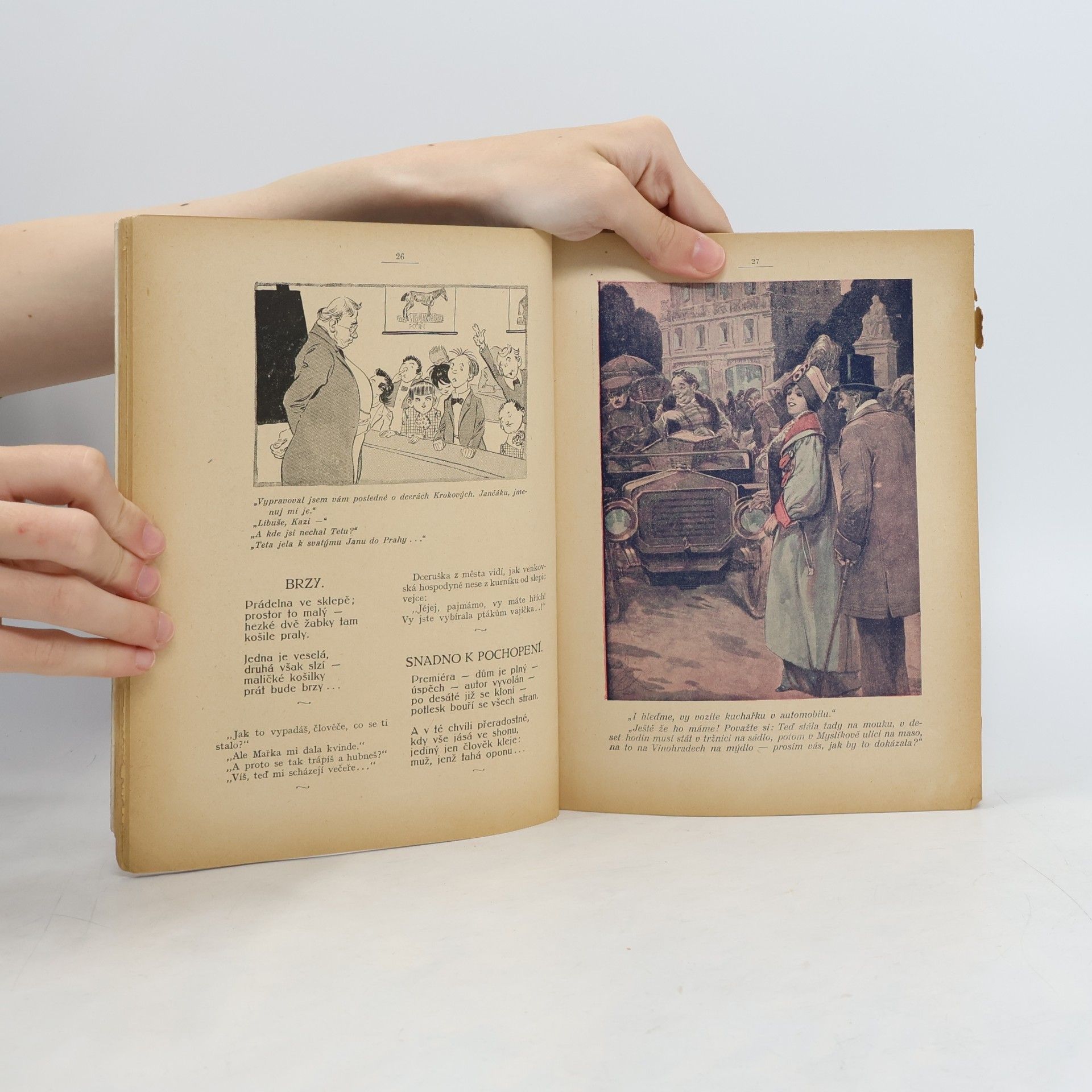 Henryka Sienkiewicze Vilímkův Humoristický Kalendář 1918