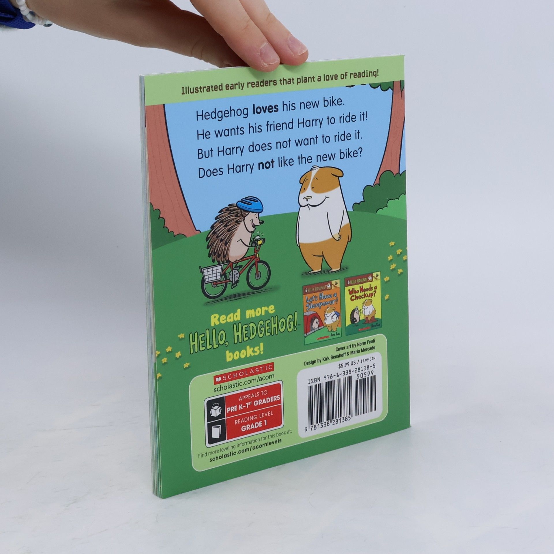 Norm Feuti Do You Like My Bike?: An Acorn Book (Hello, Hedgehog! #1)
