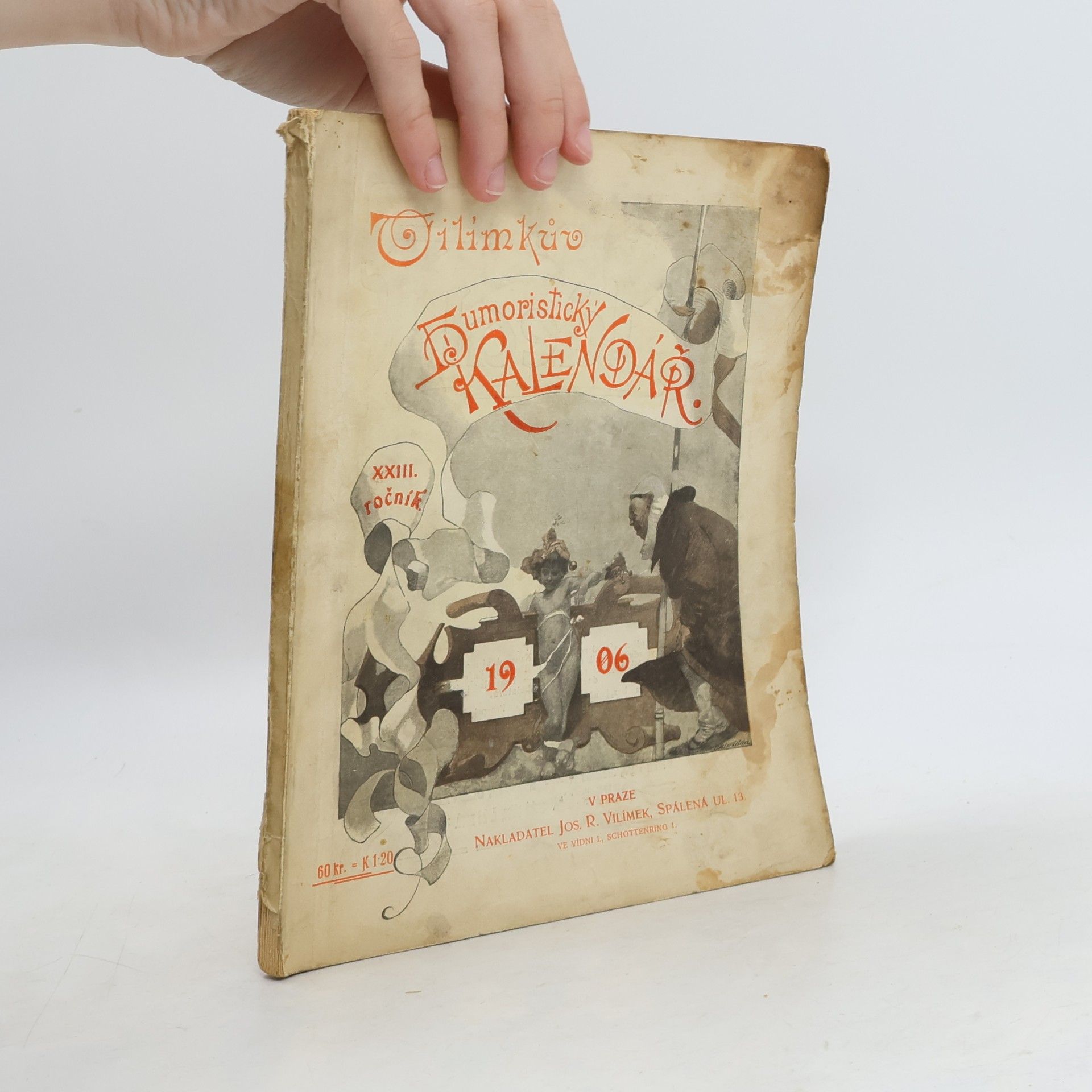 kolektiv Vilímkův Humoristický Kalendář 1906