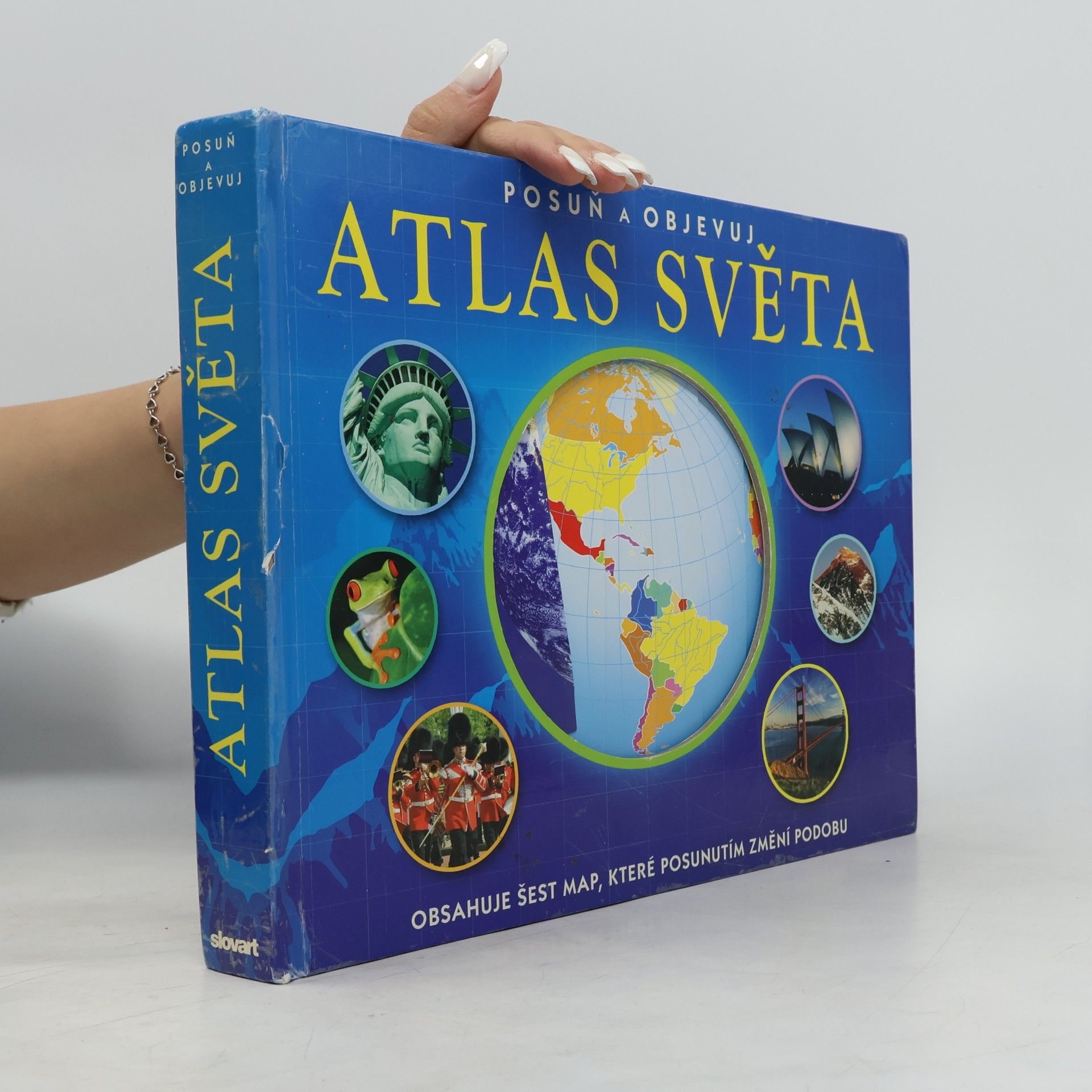 Jen Green Atlas světa posuň a objevuj
