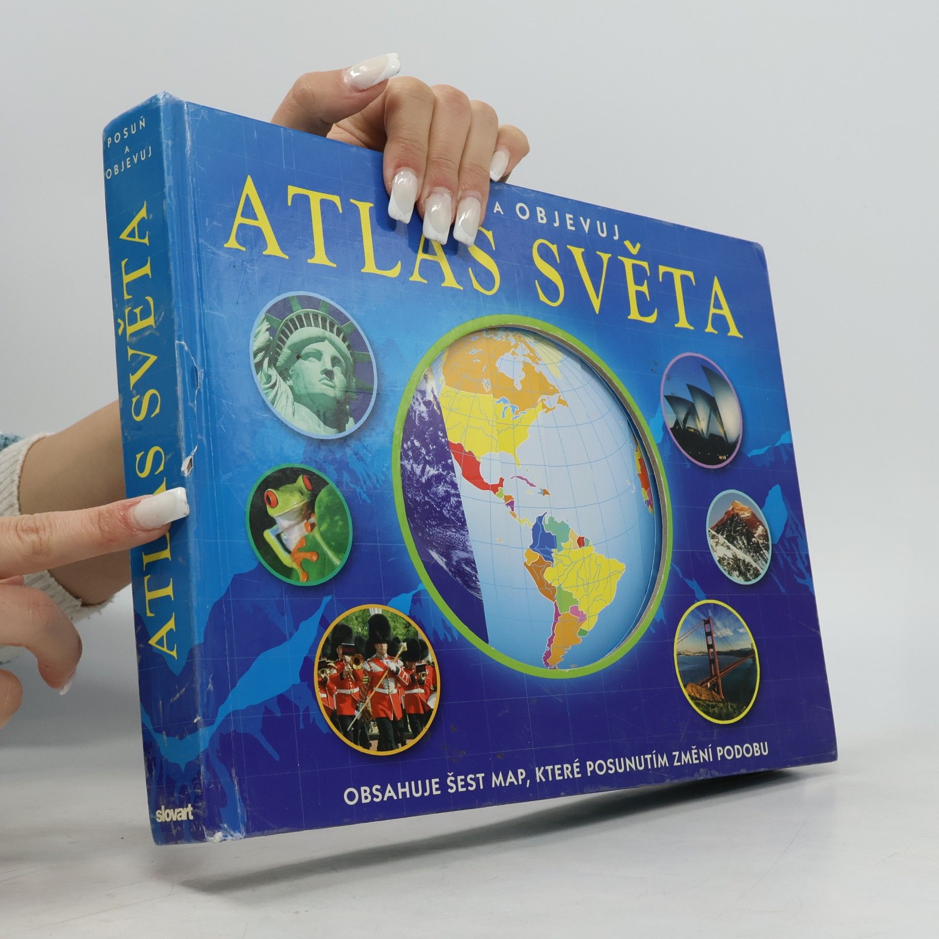 Jen Green Atlas světa posuň a objevuj