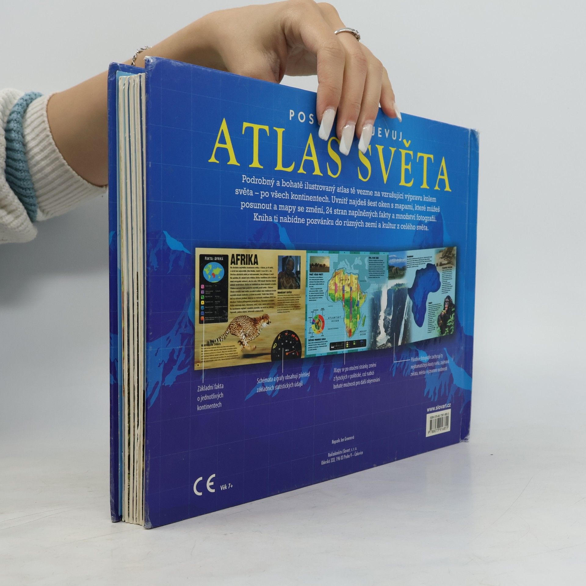 Jen Green Atlas světa posuň a objevuj