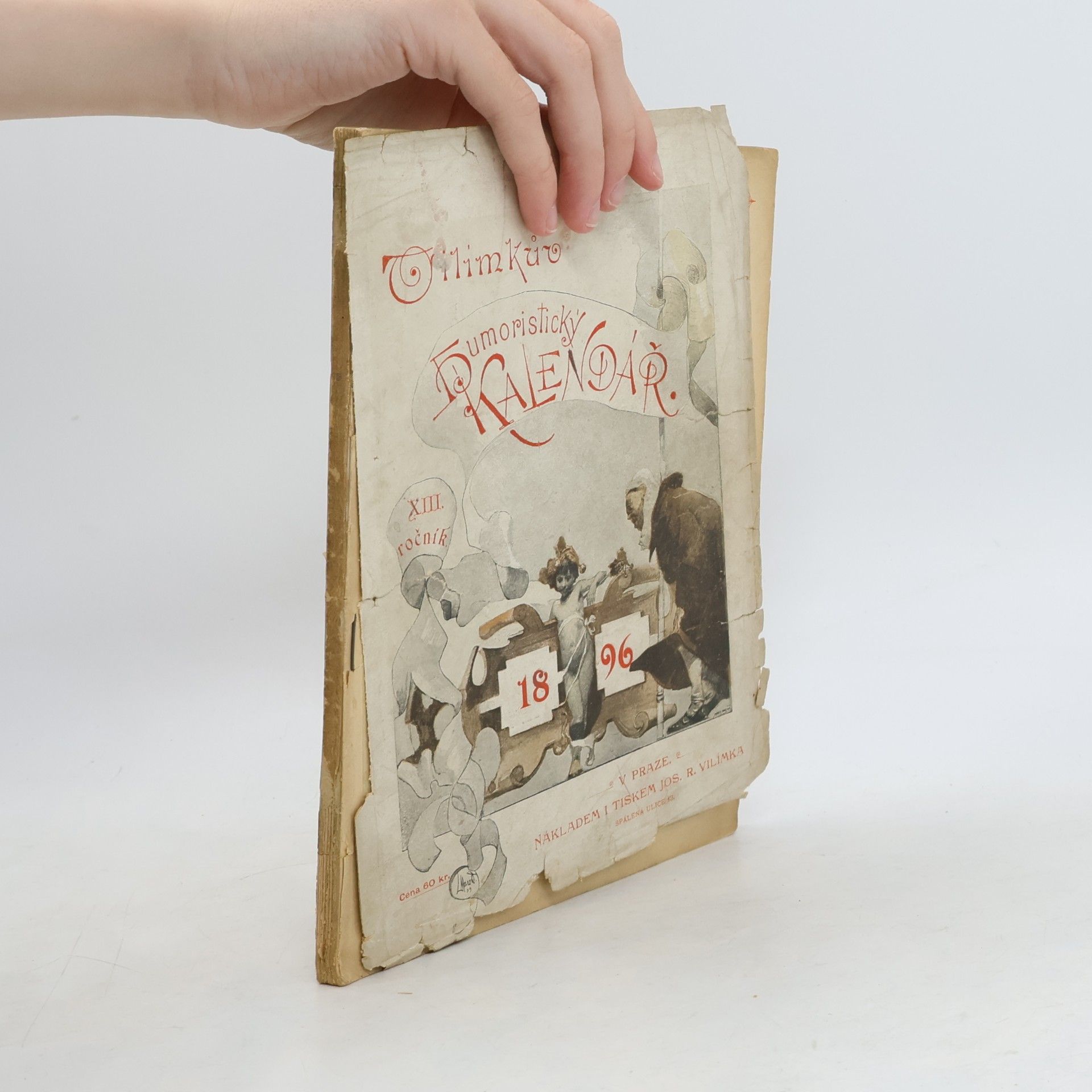 kolektiv Vilímkův Humoristický kalendář 1896