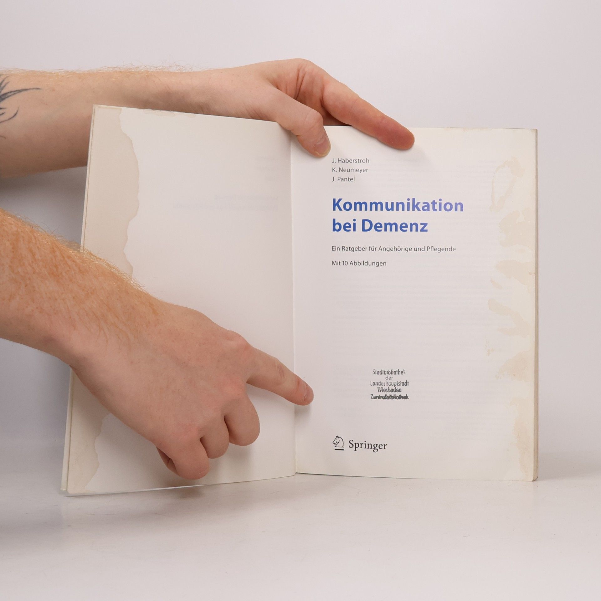 Julia Haberstroh Kommunikation bei Demenz