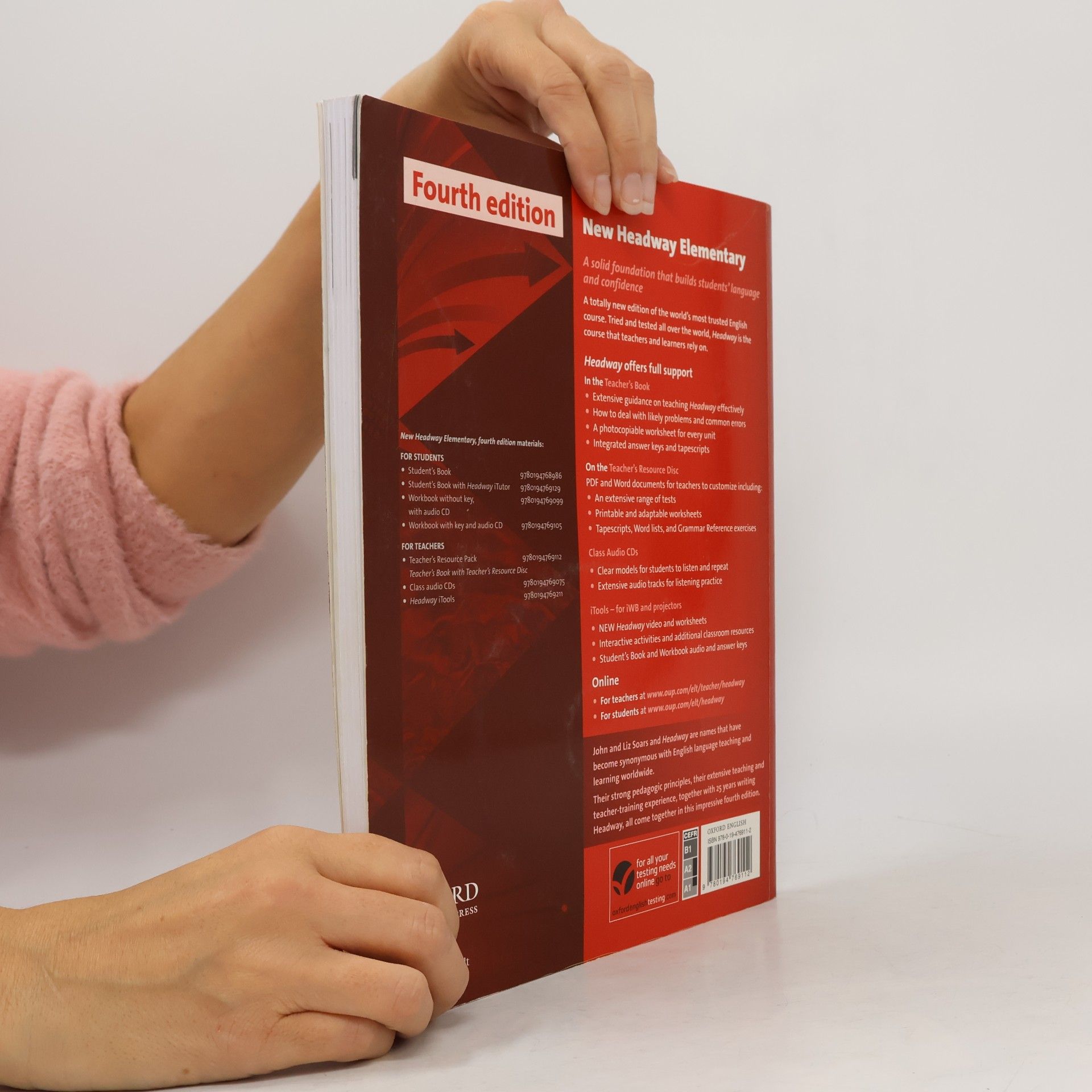 Liz Soars New Headway Elementary Teacher´s Book with Teacher´s Resource Disc (4th)