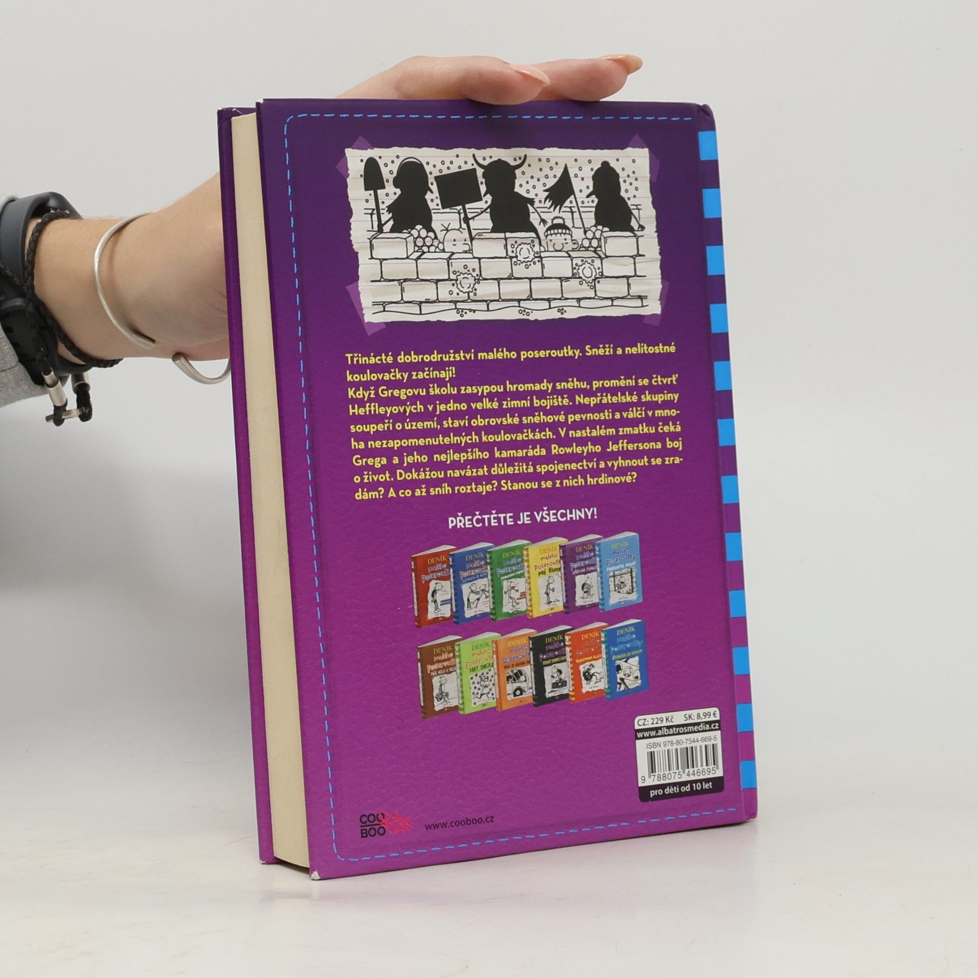 Jeff Kinney Deník malého poseroutky 13. Radosti zimy