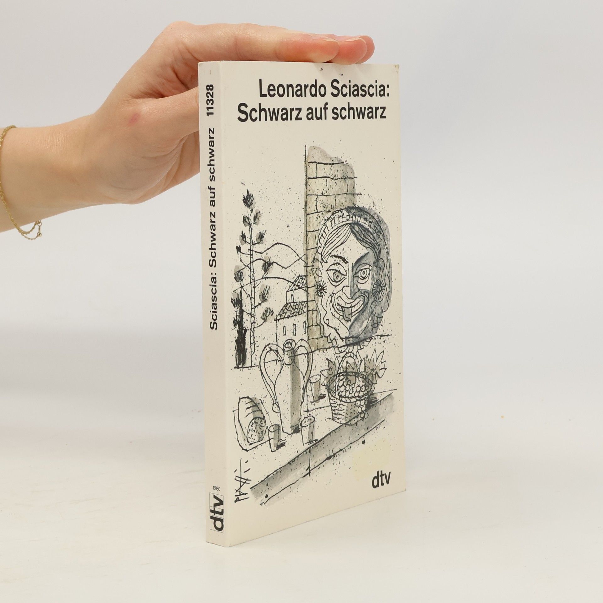 Leonardo Sciascia Schwarz auf schwarz