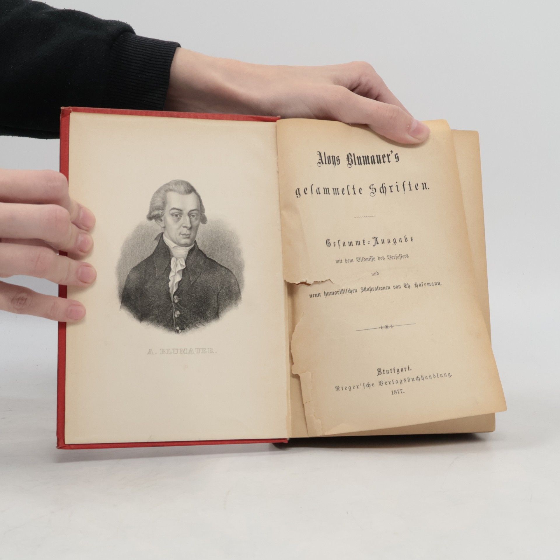 A. Blumauer Blumauer's Schriften