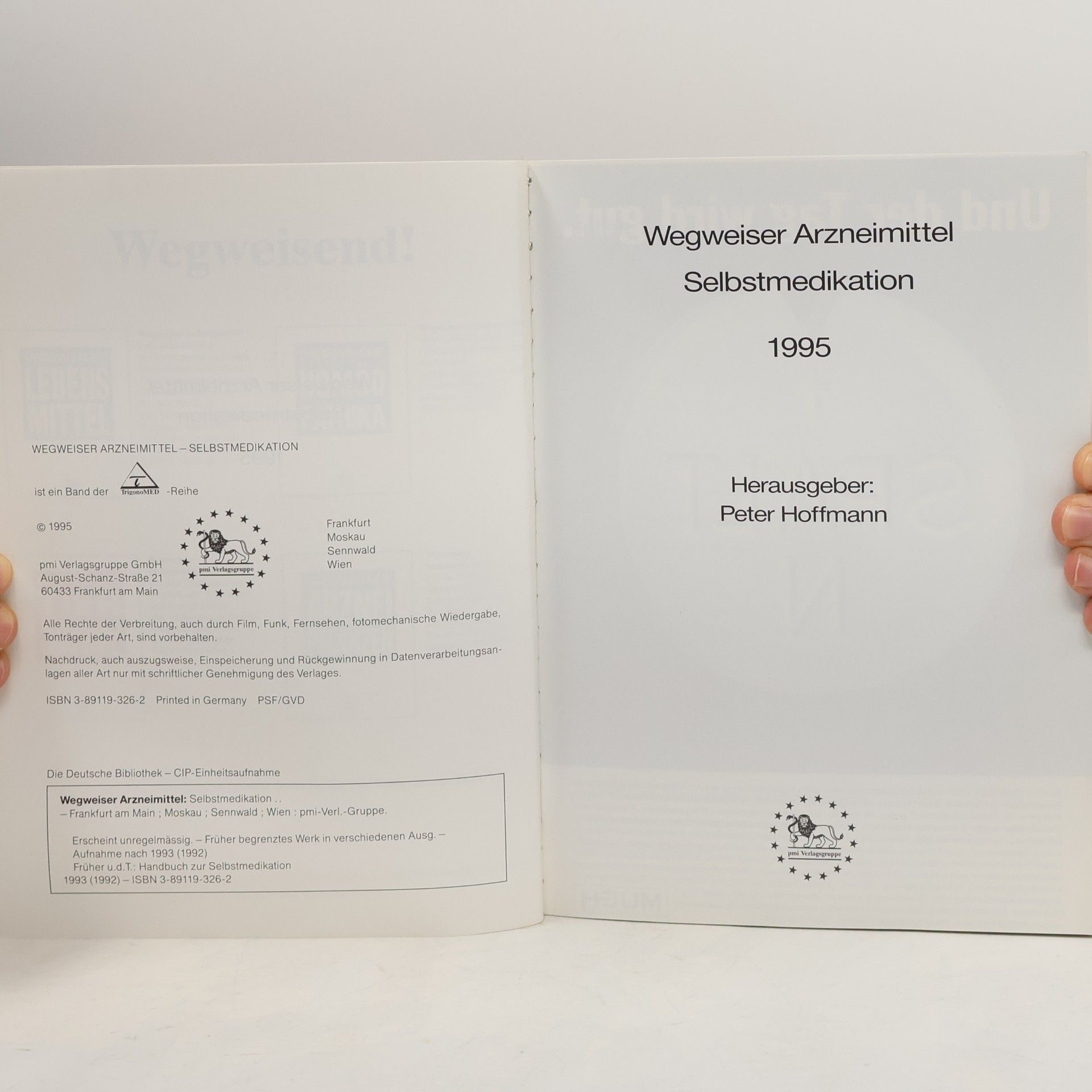 Wegweiser Arzneimittel. Selbstmedikation. 1995