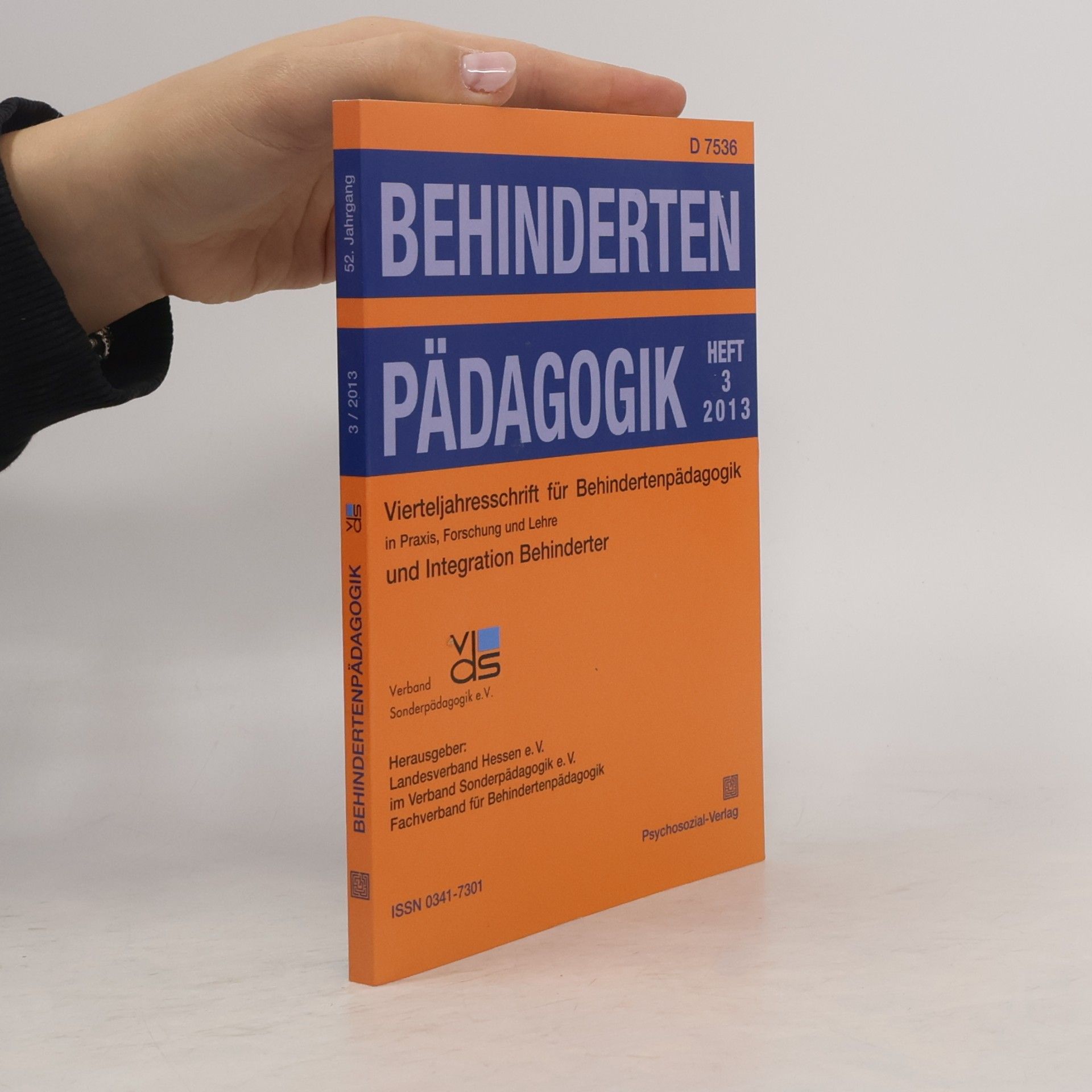 kolektiv Behindertenpädagogik 3/2013