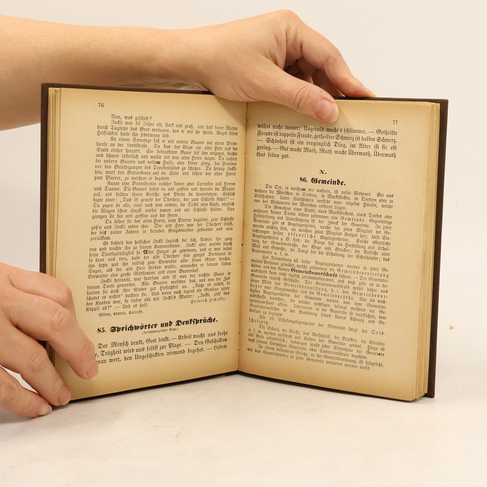 Josef Heinrich Lese- und Sprachbuch für Elementarschulen 2