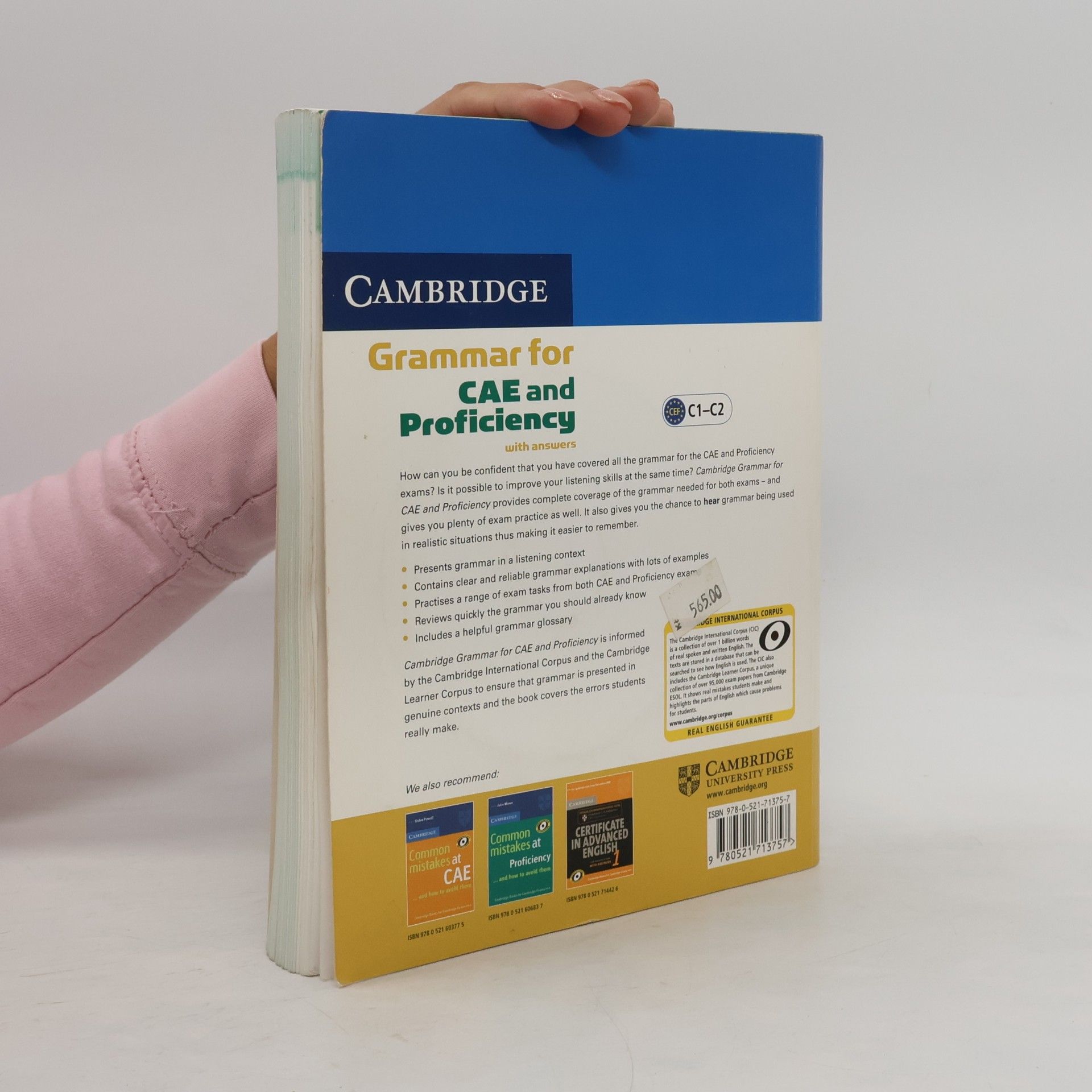 Martin Hewings Grammar for CAE and proficiency with answers