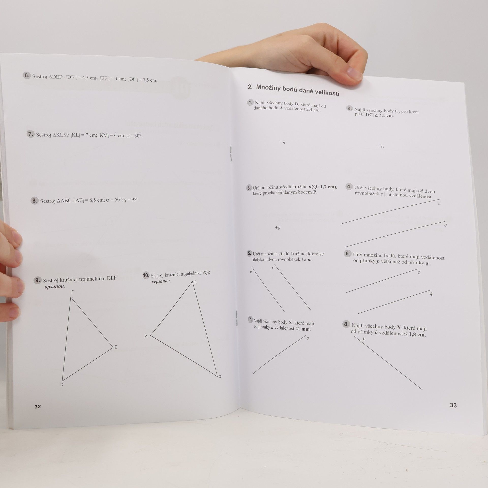 Jitka Boušková Matematika 8 pro základní školy. Geometrie, pracovní sešit