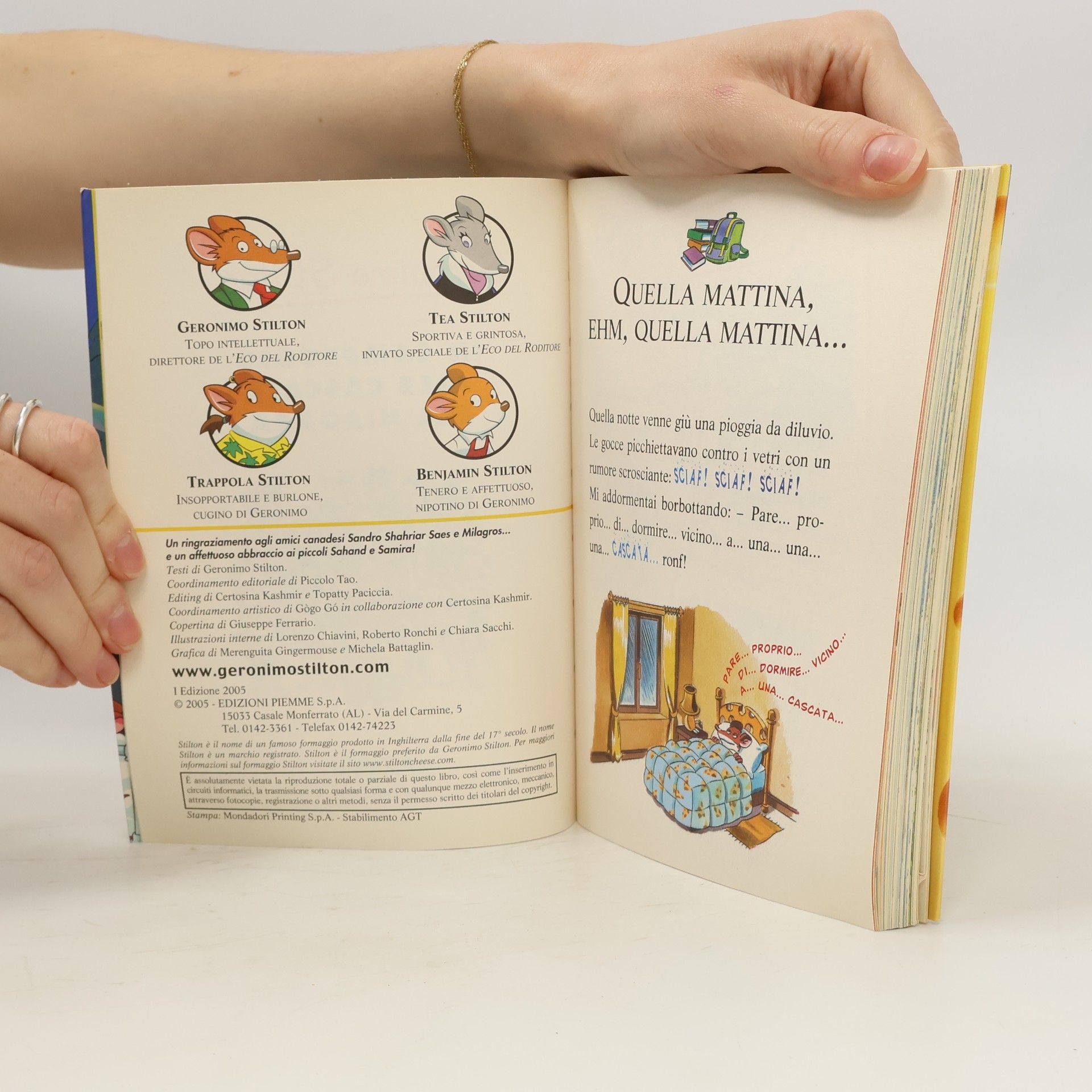 Geronimo Stilton Storie da ridere - 36: In campeggio alle cascate del Niagara
