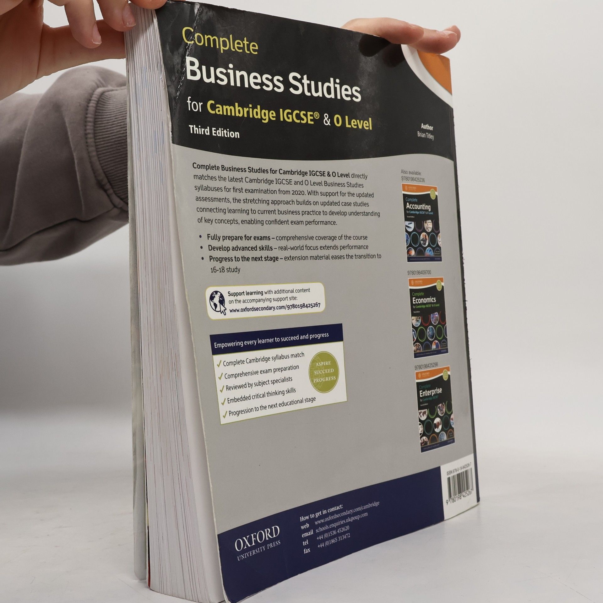 Brian Titley Complete Business Studies for Cambridge IGCSE & O Level