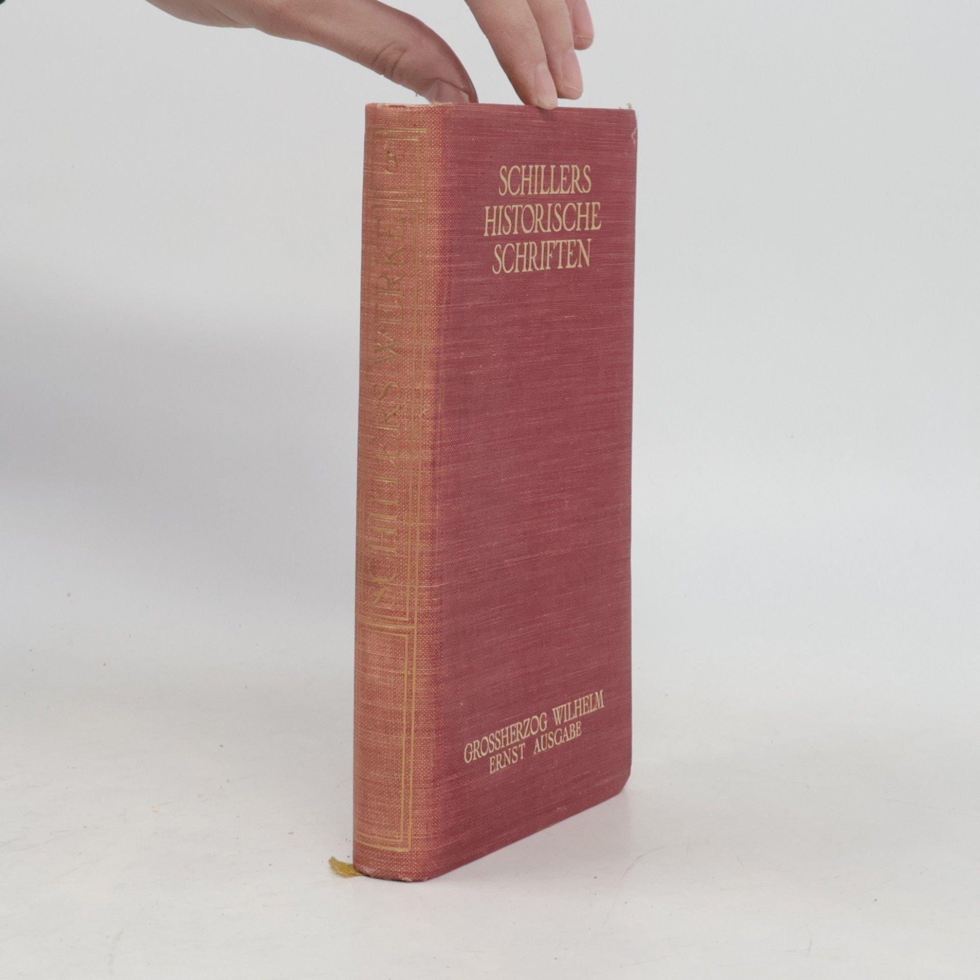 Friedrich Schiller Schillers Historische Schriften