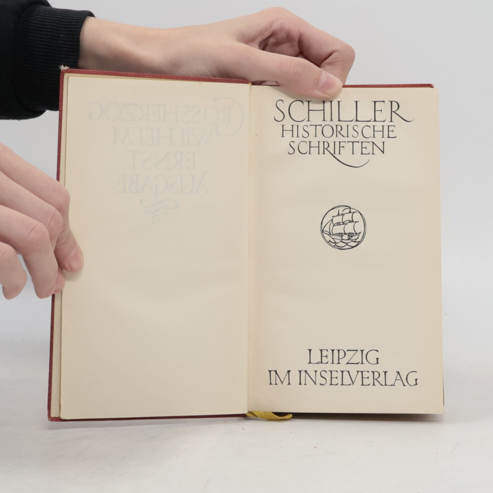 Friedrich Schiller Schillers Historische Schriften