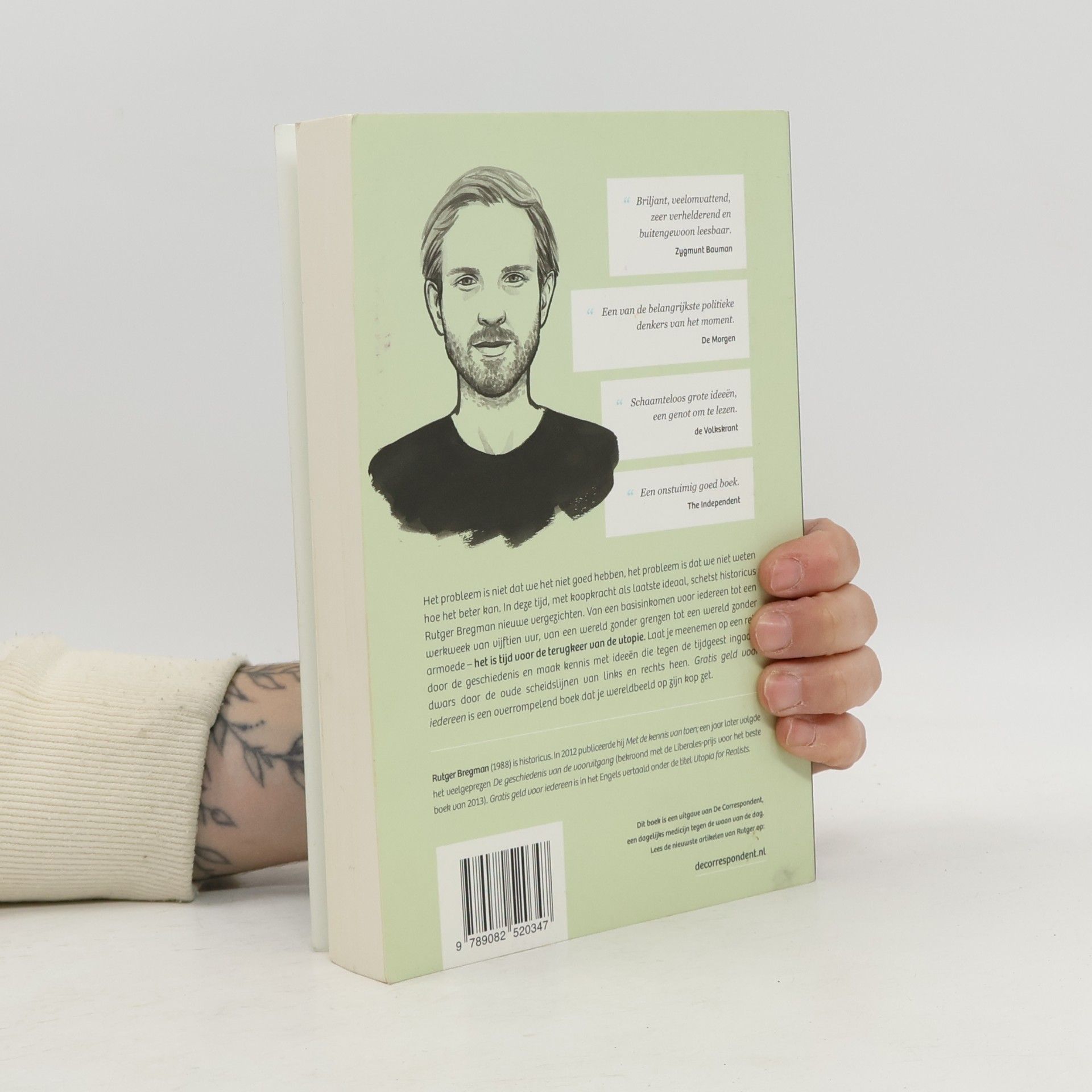 Rutger Bregman Gratis geld voor iedereen