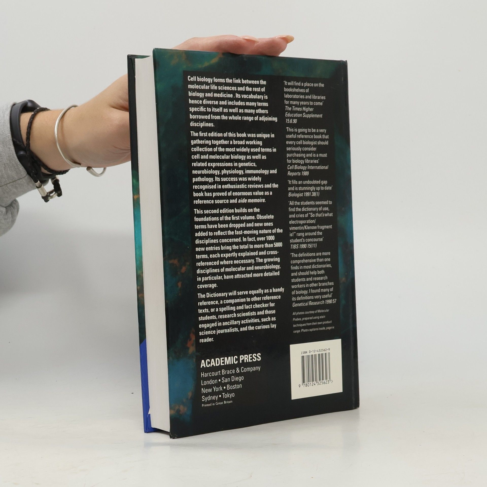 J. M. Lackie The Dictionary of Cell Biology
