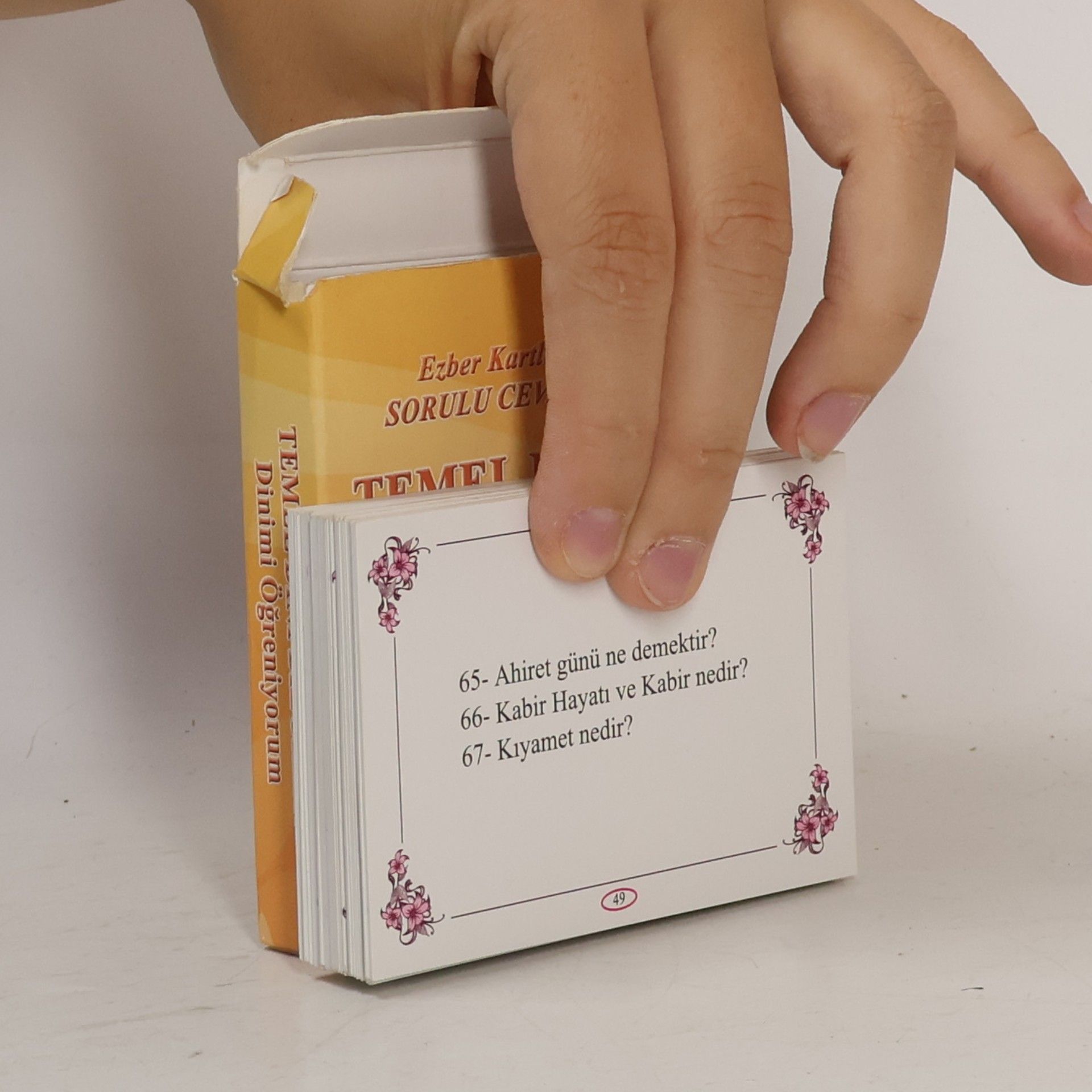 Autorenkollektiv Temel Dini Bilgiler - Ezber Kartları