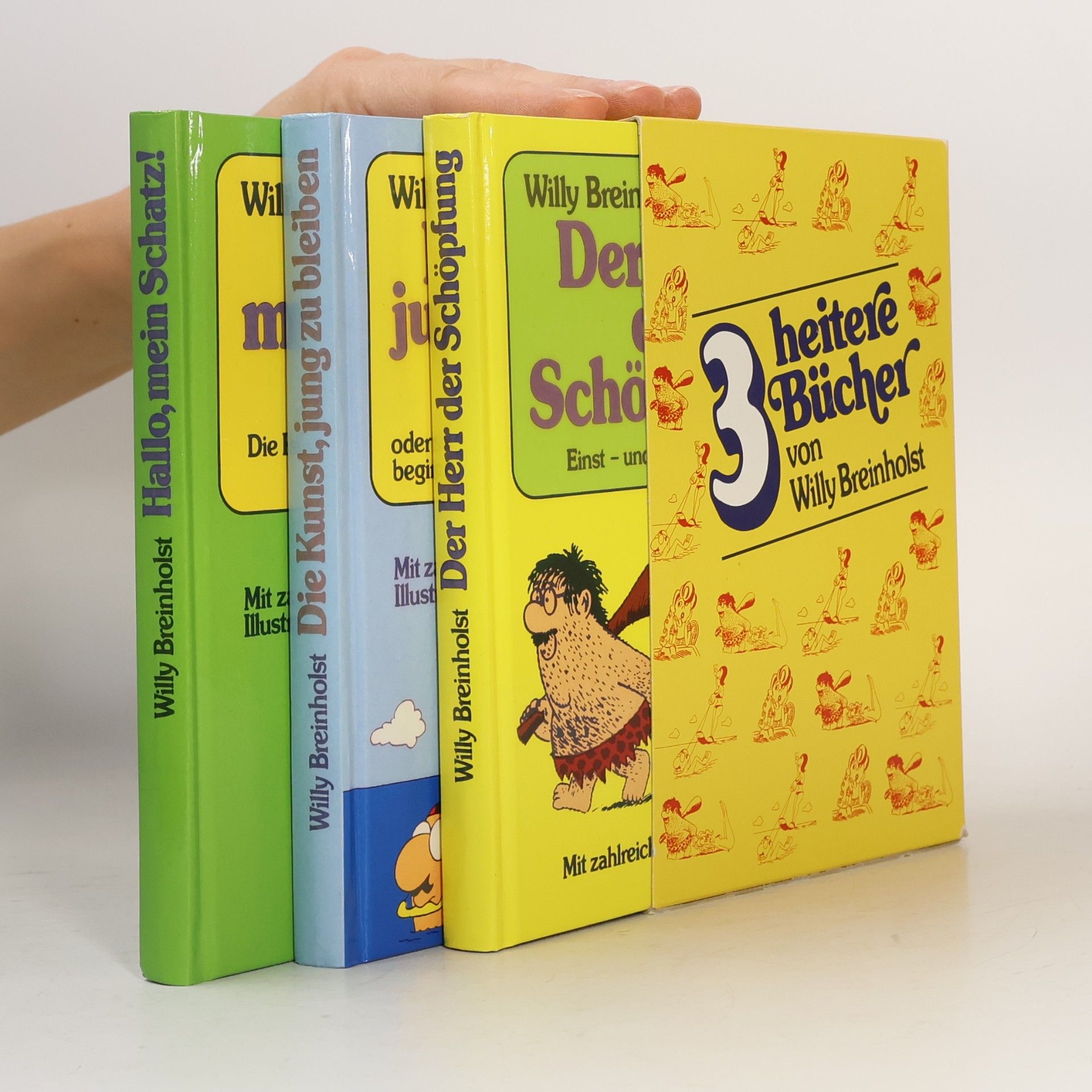 Willy Breinholst 3 heitere Bücher von Willy Breinholst
