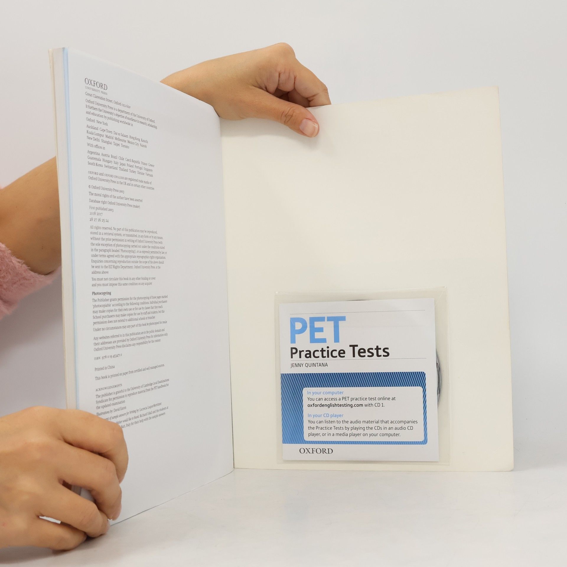 Jenny Quintana PET Practice Test