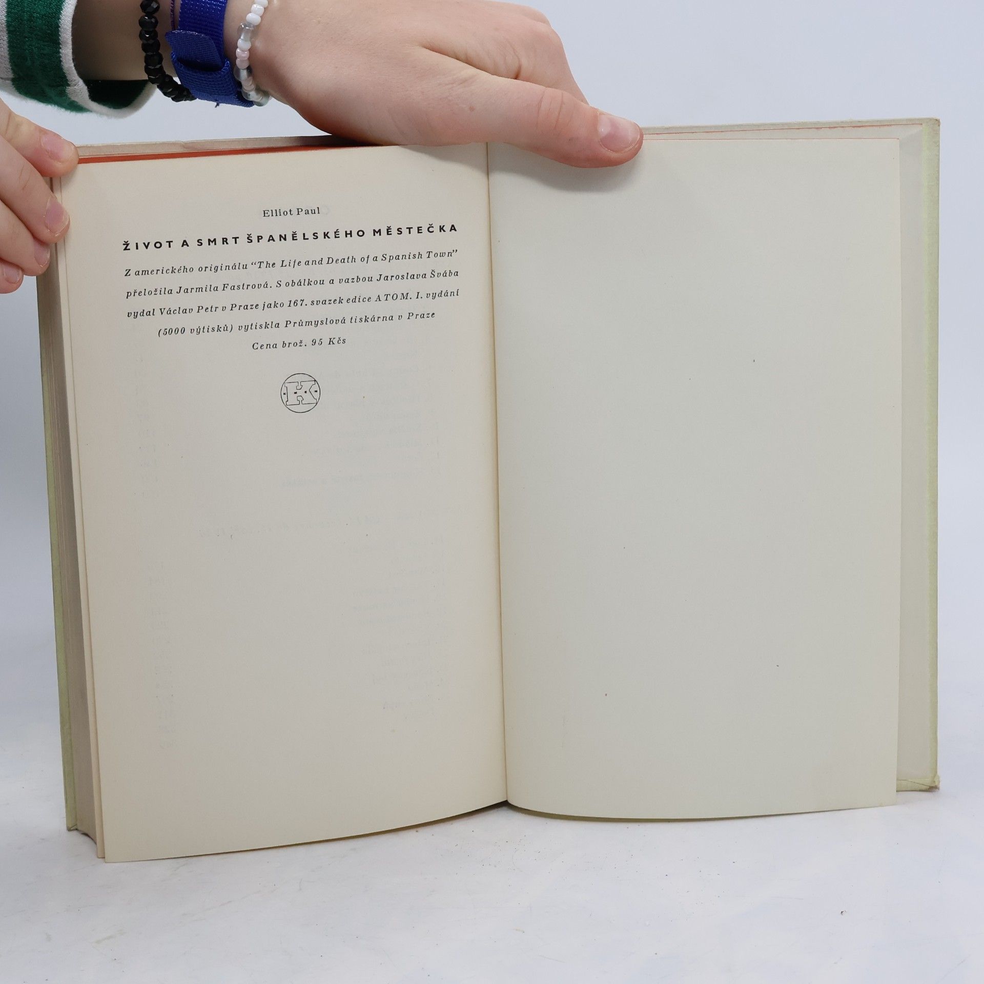 Elliot Paul Život a smrt španělského městečka