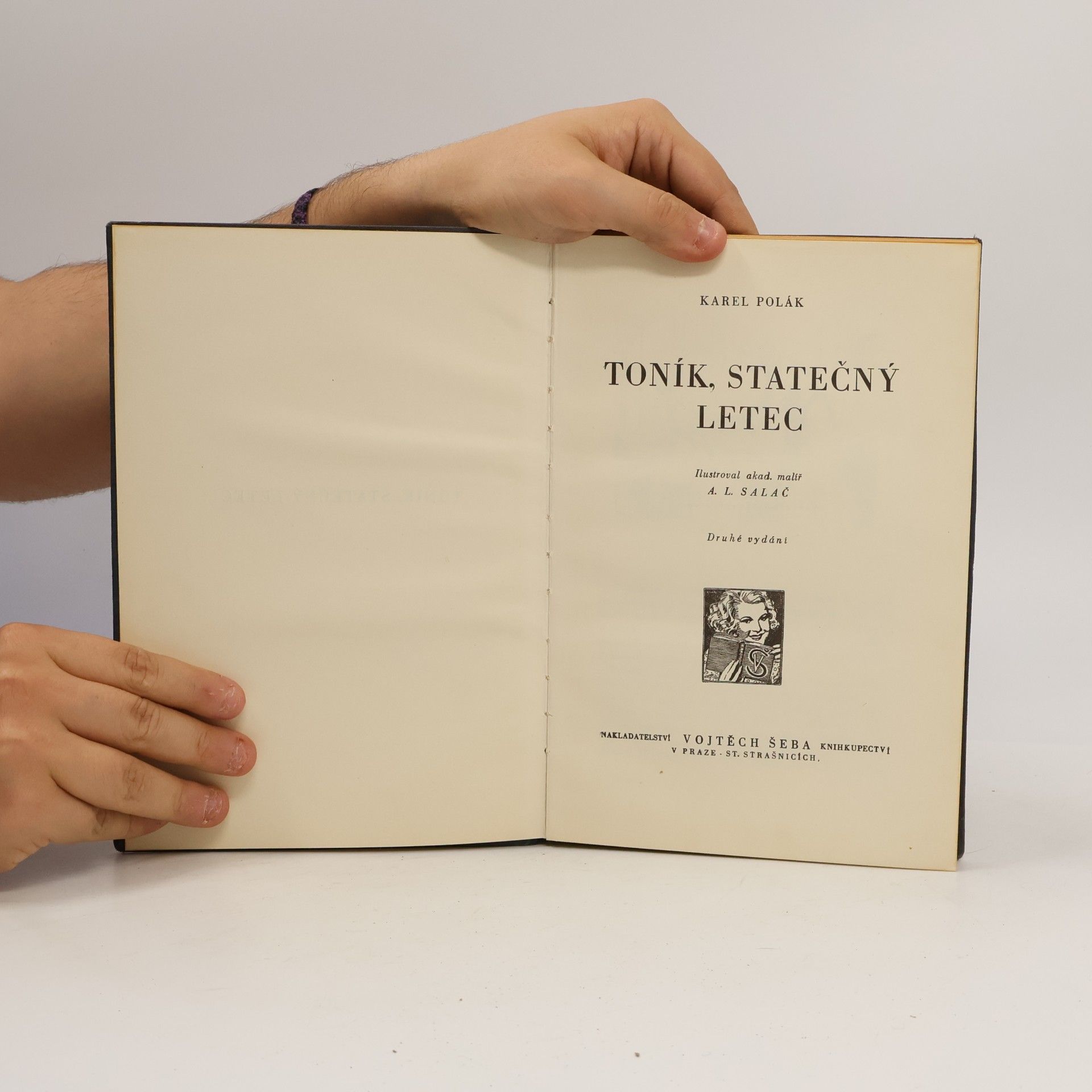Karel R. Polák Toník, statečný letec