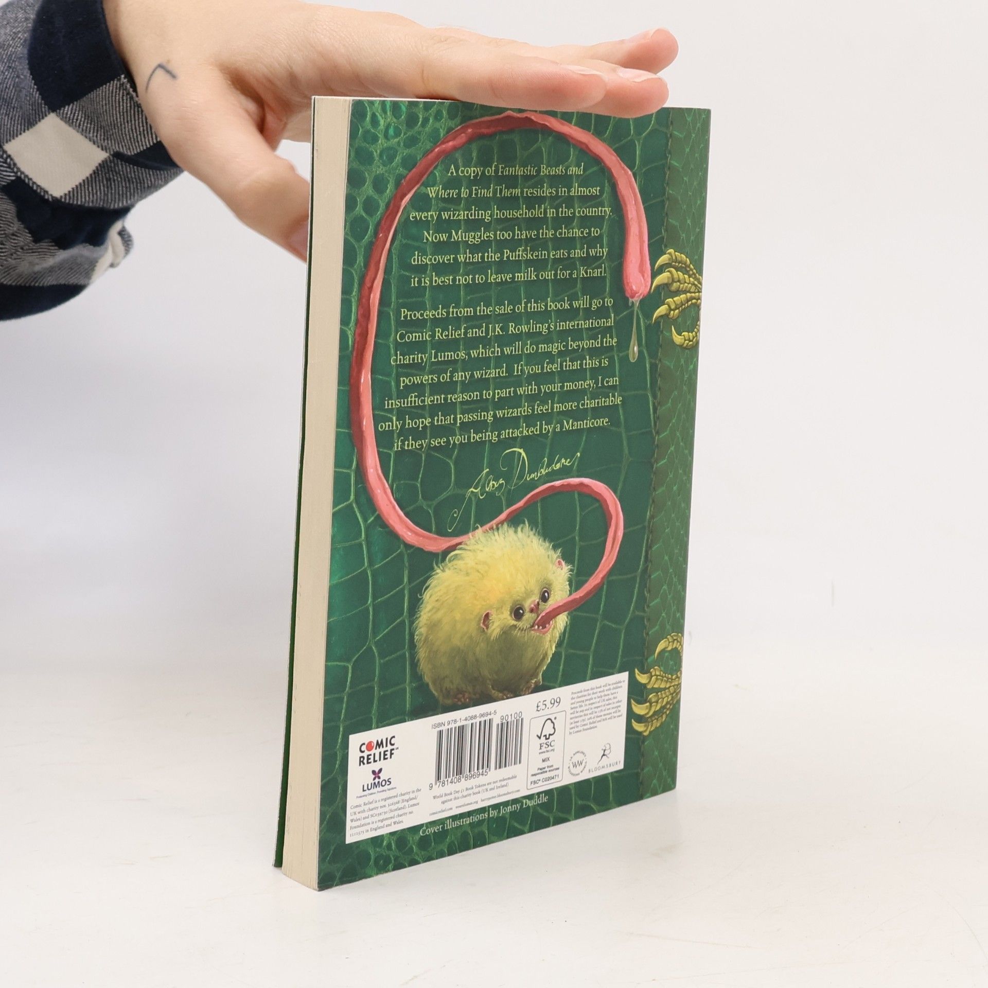 J. K. Rowling Fantastic Beasts and where to find them: Newt Scamander