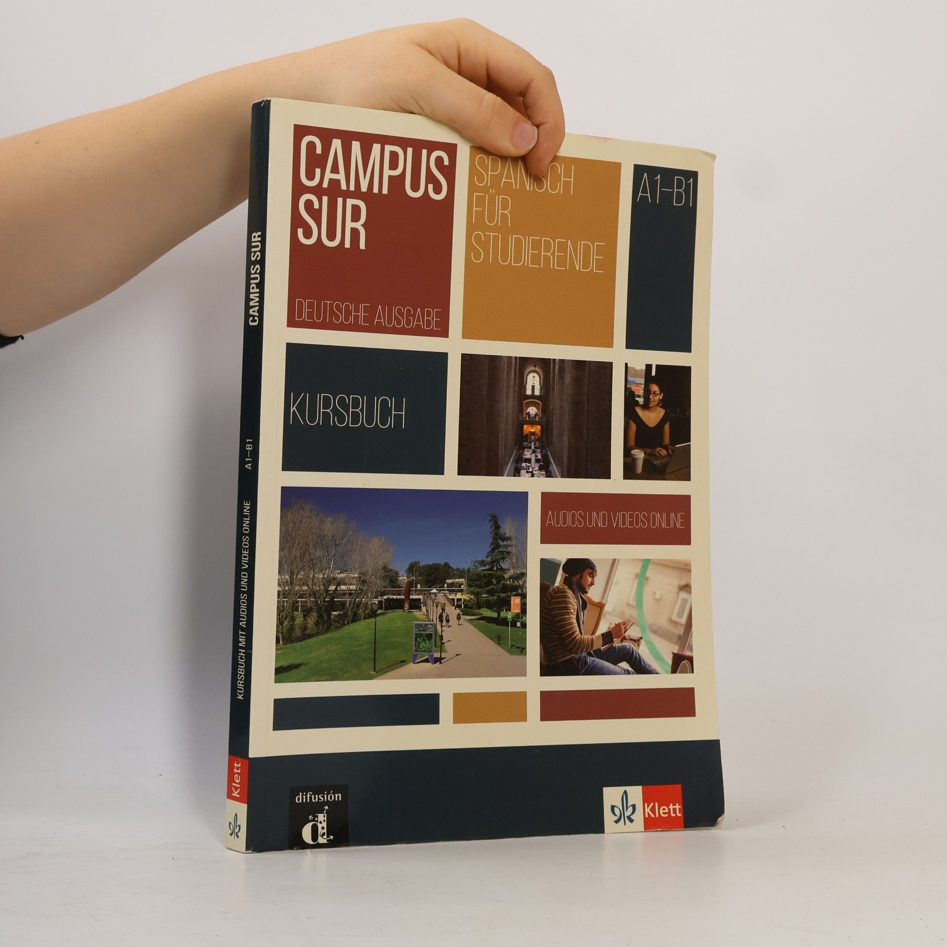 Francisco Rosales Varo Campus Sur A1-B1 - Kursbuch + Audios und Videos online