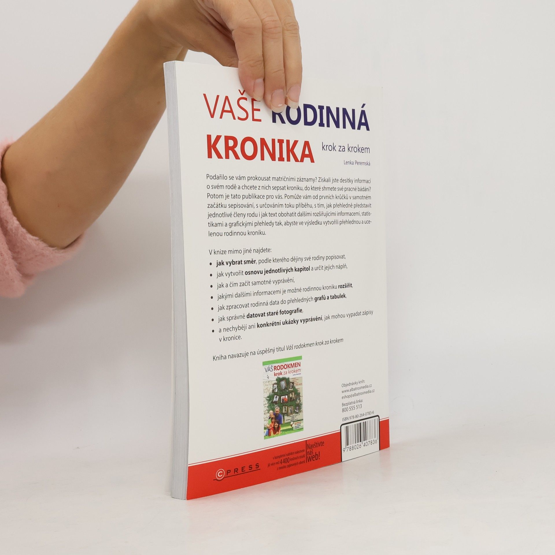 Lenka Peremská Vaše rodinná kronika krok za krokem