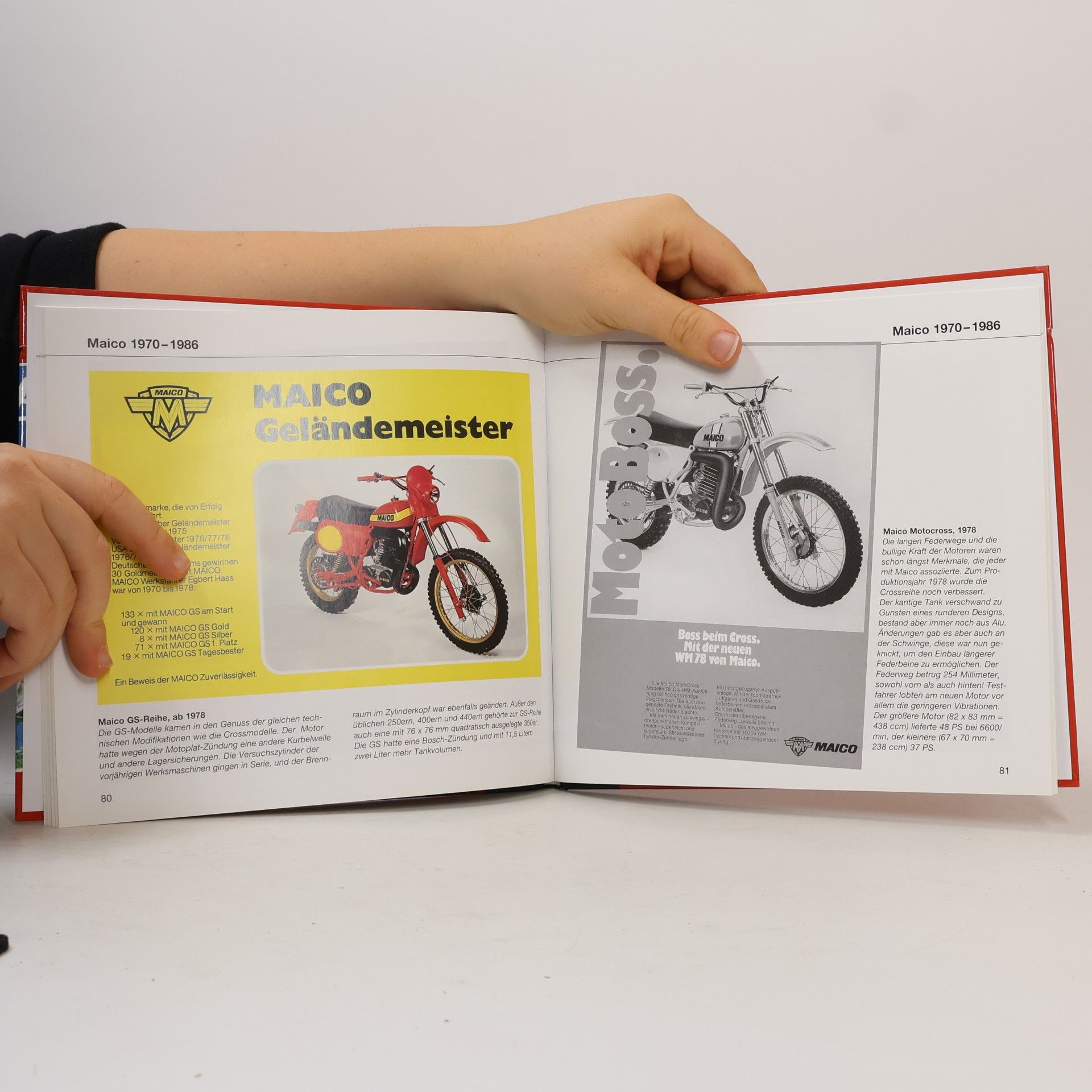 Jan Leek Maico-Motorräder