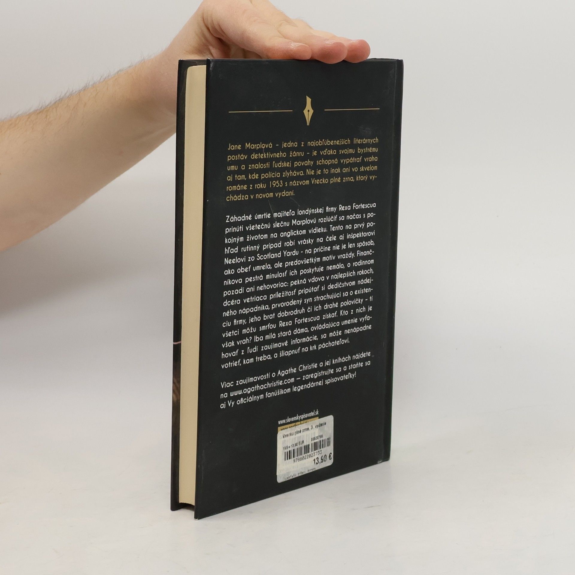 Agatha Christie Vrecko plné zrna