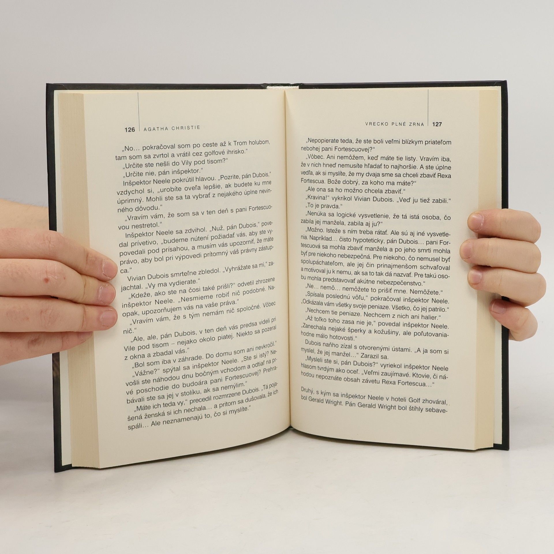 Agatha Christie Vrecko plné zrna