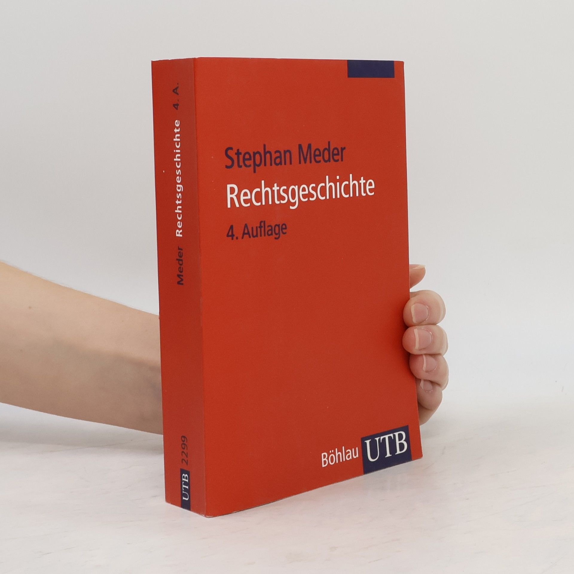 Stephan Meder Rechtsgeschichte