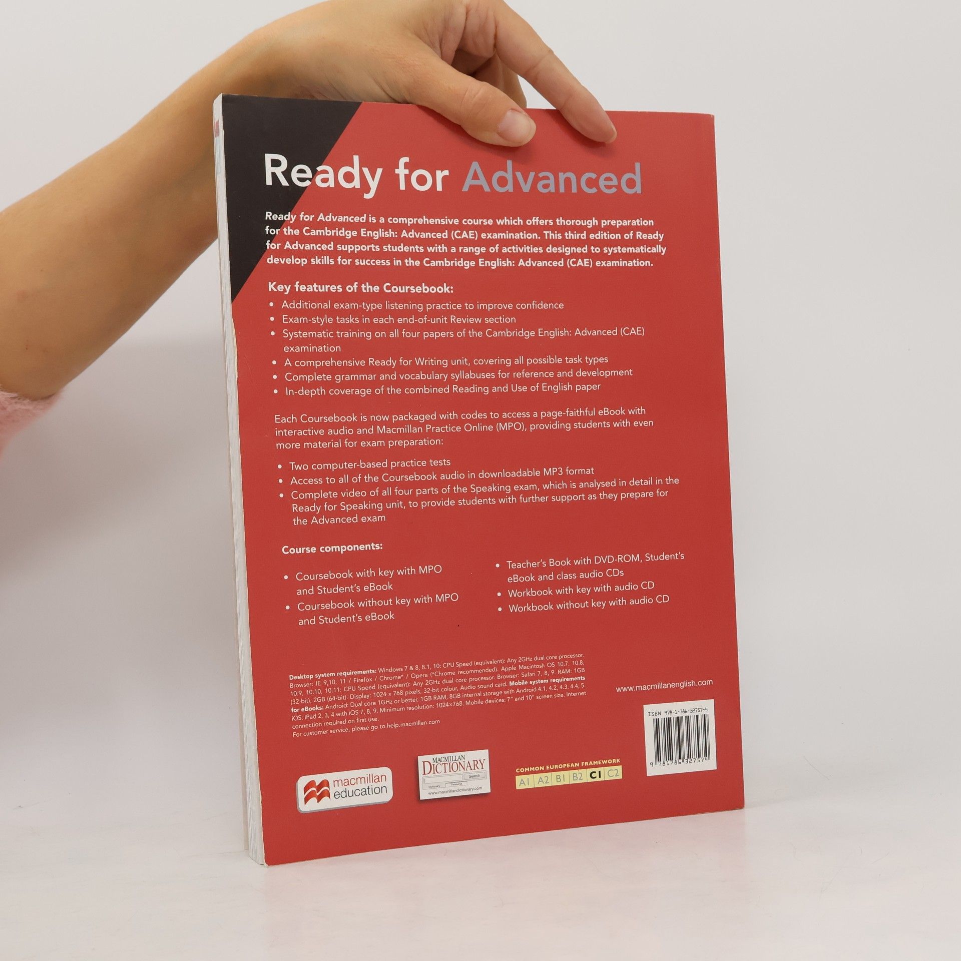 Roy Norris Ready for advanced. Coursebook with ebook and key