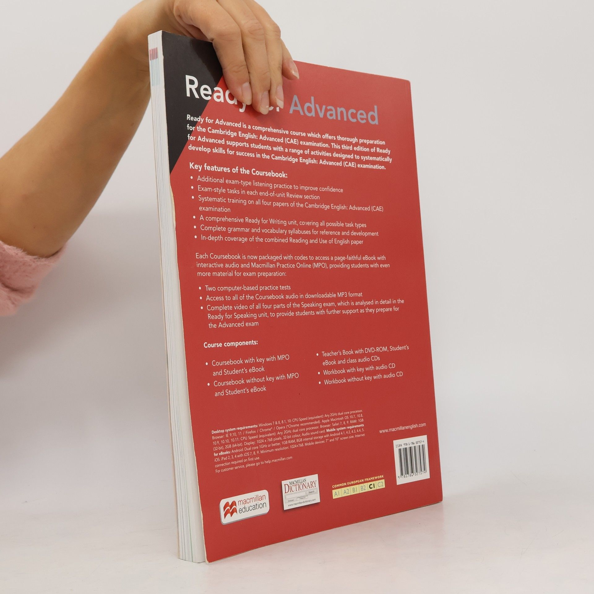 Roy Norris Ready for advanced. Coursebook with ebook and key