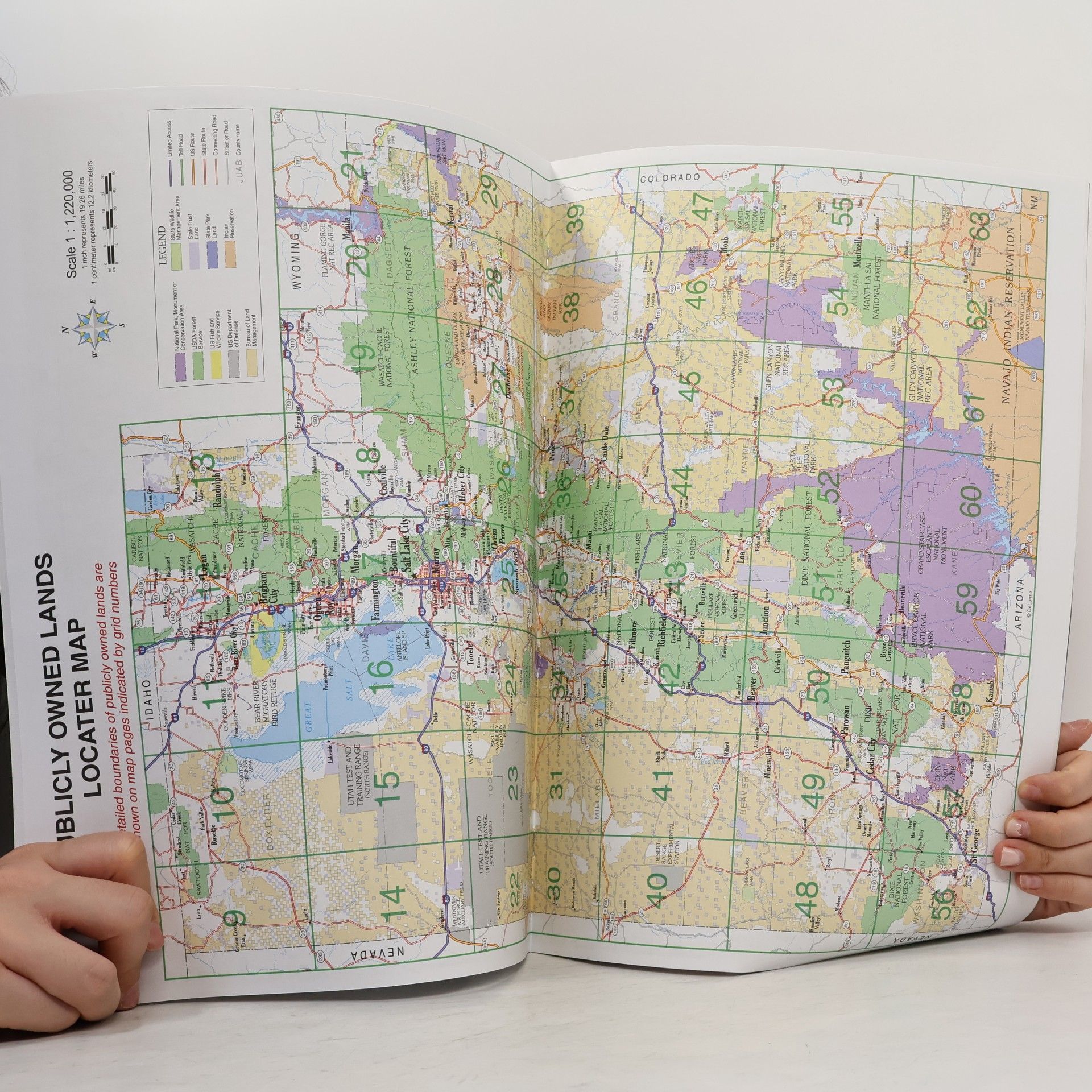 Delorme Utah Atlas & Gazetteer