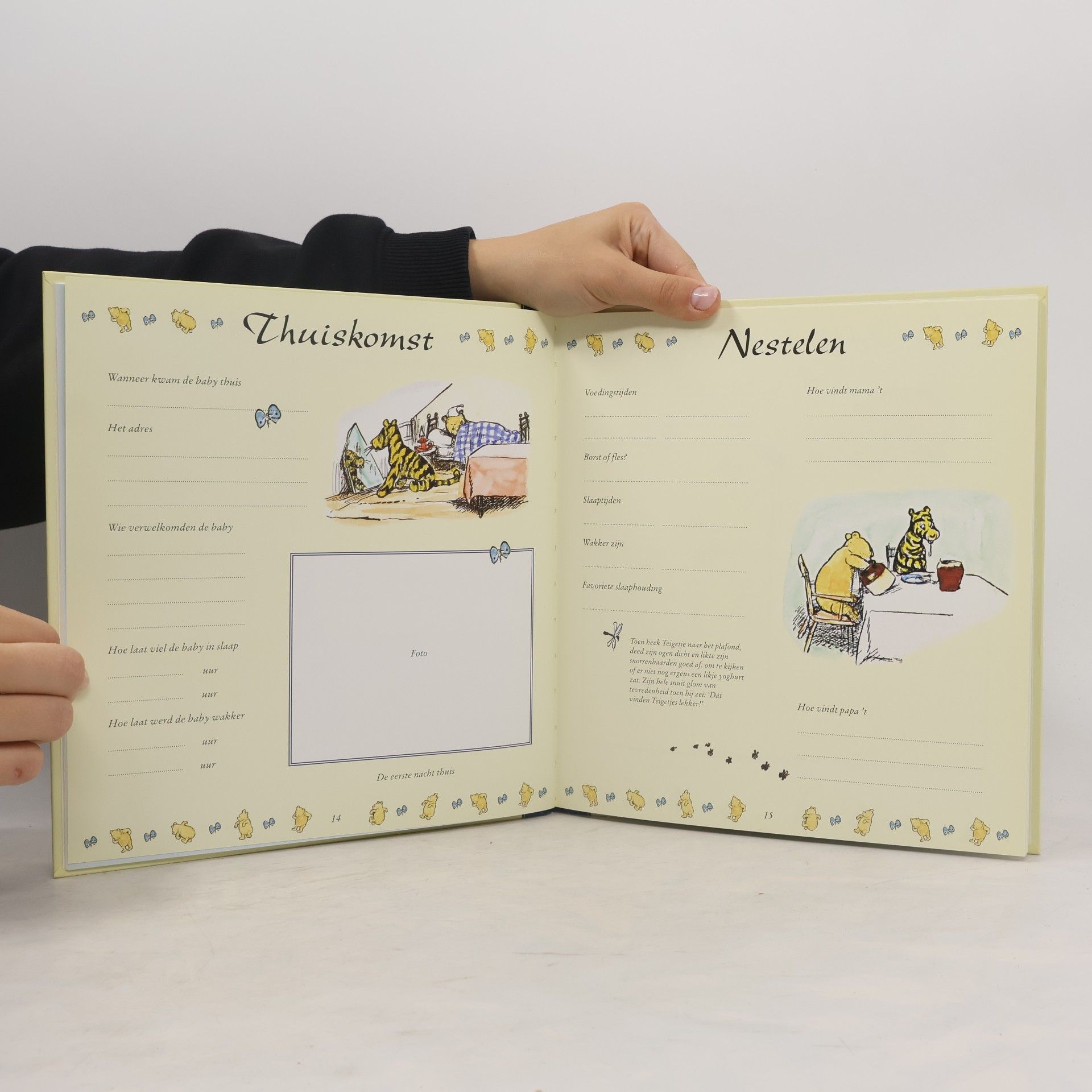 A.A. Milne Het Winnie de Poeh babyboek