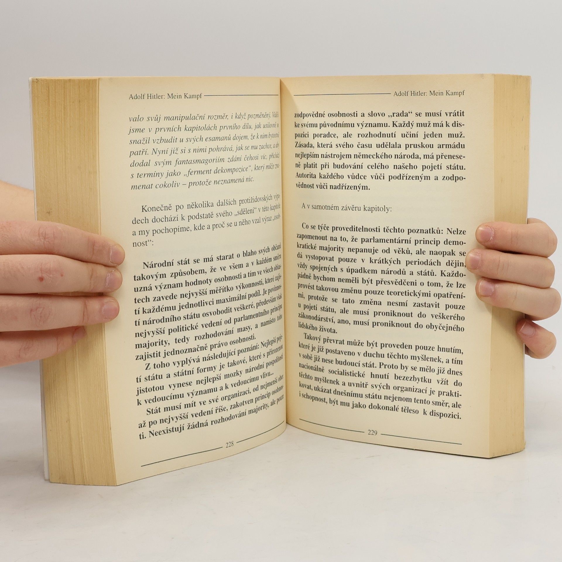 Luisa Müllerová Adolf Hitler: Mein Kampf. Očima dneška