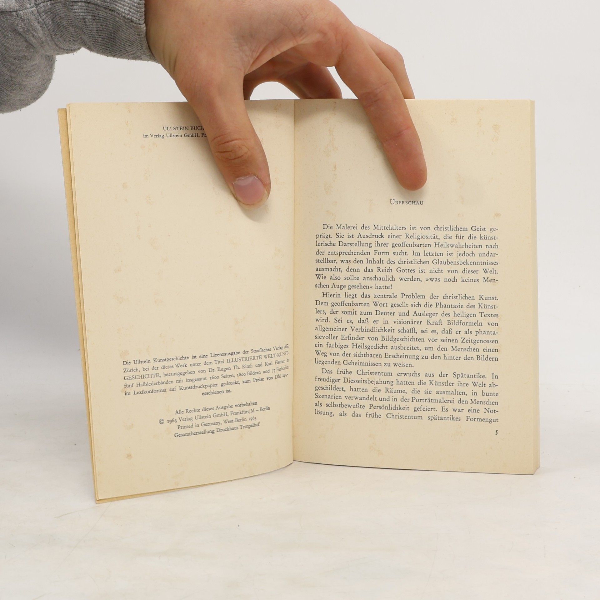Autorenkollektiv Ullstein Kunstgeschichte 12. Europäische Malerei im Mittelalter