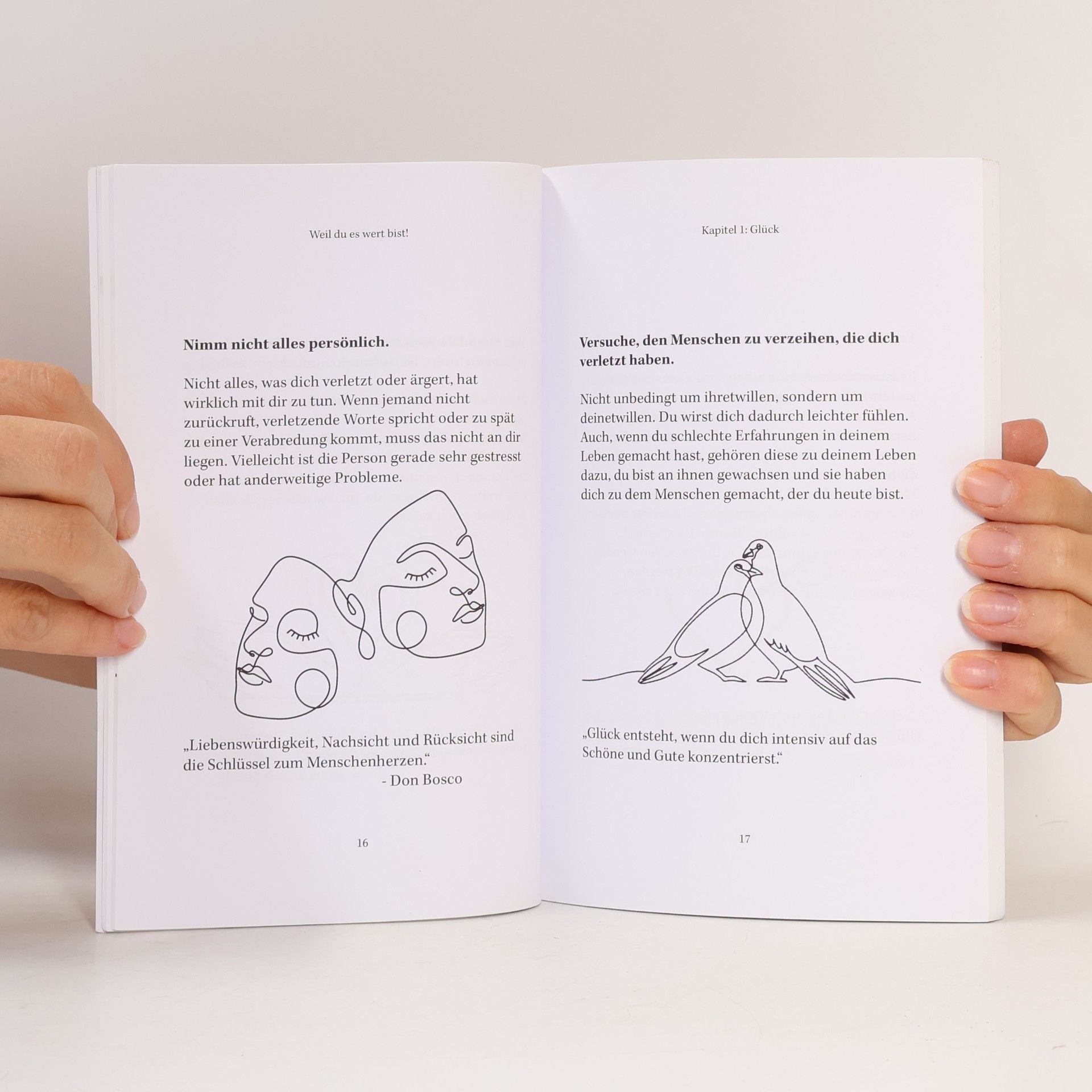 Lange Sarah Weil du es wert bist! Ein Buch voller Liebe. Für dich.