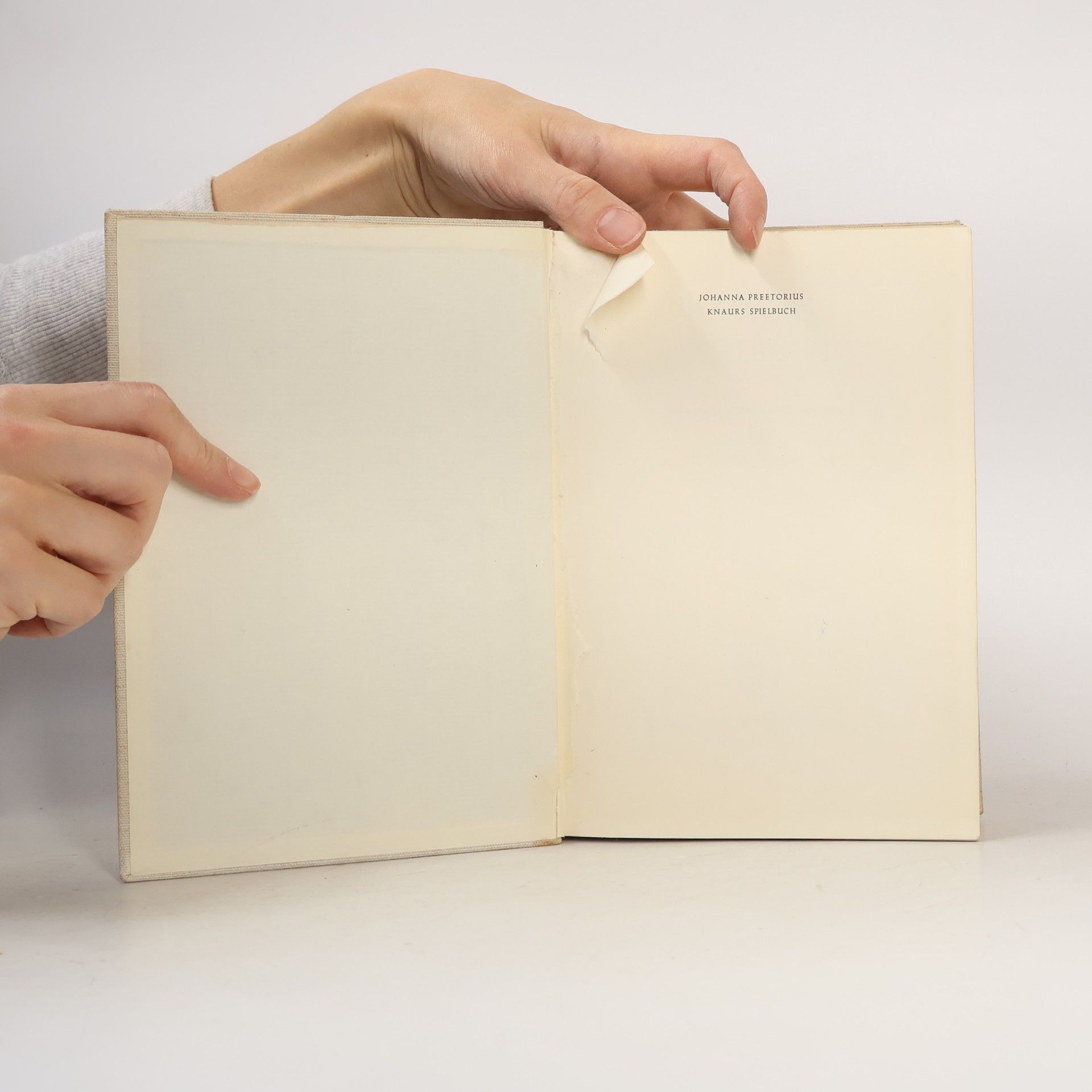 Various authors Knaurs Spielbuch