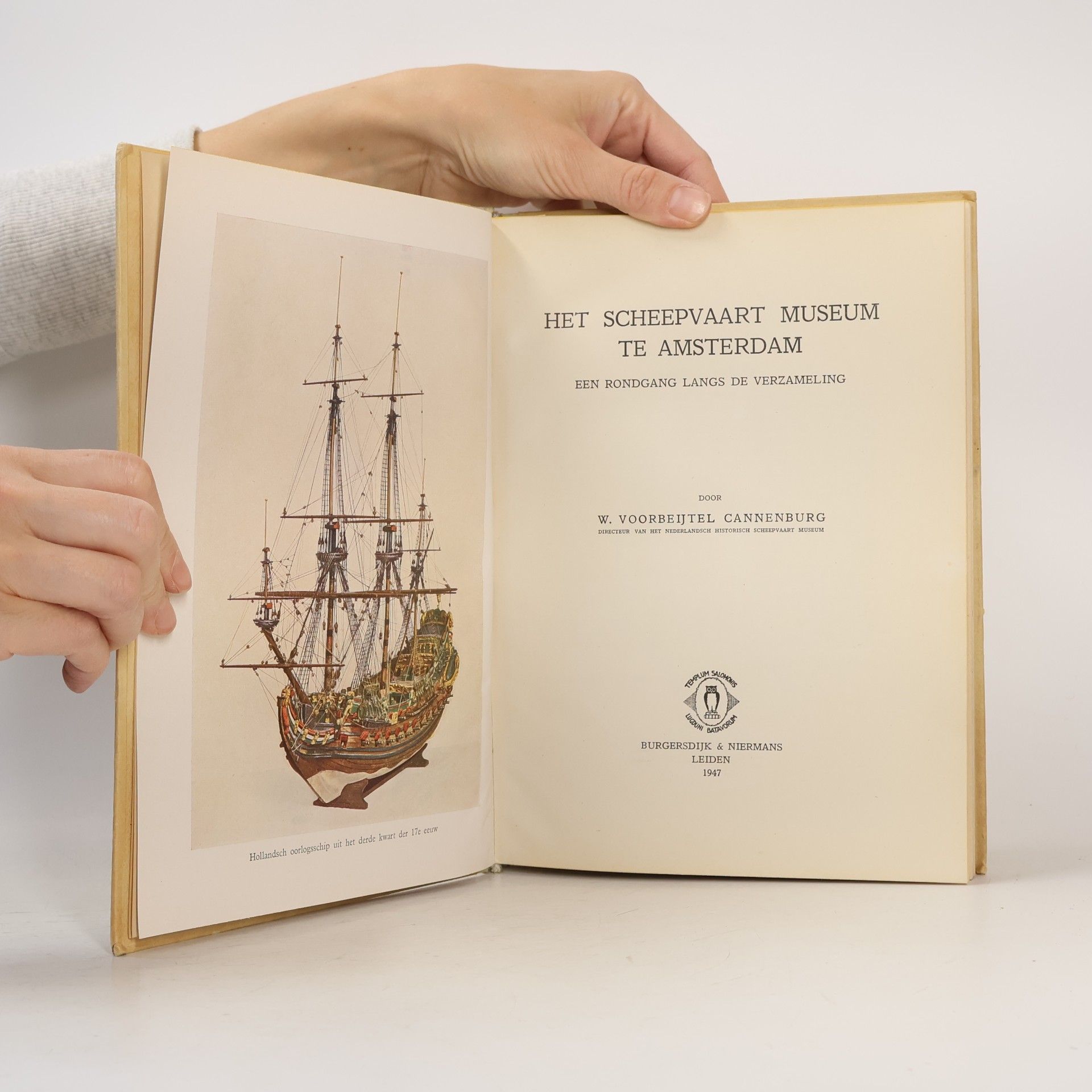 W. Voorbeijtel Cannenburg Het Scheepvaart Museum te Amsterdam